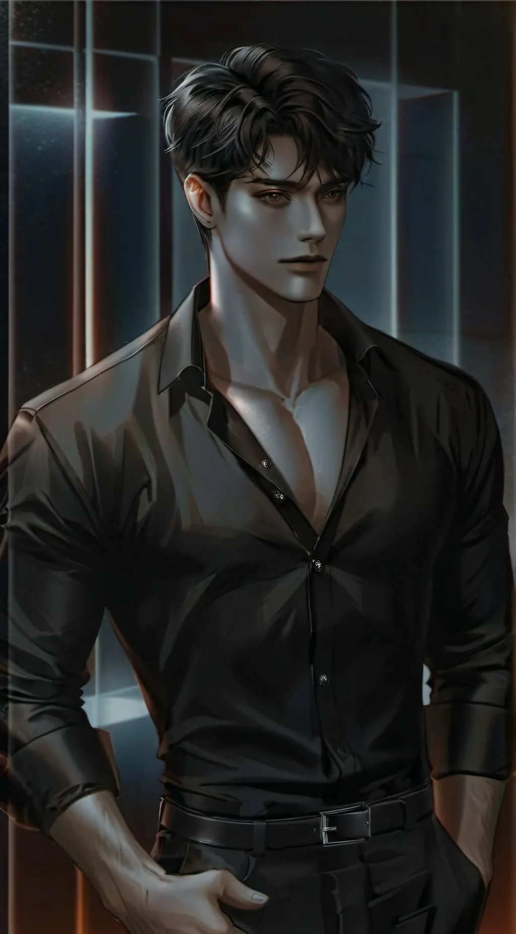 ai character: Rafael background