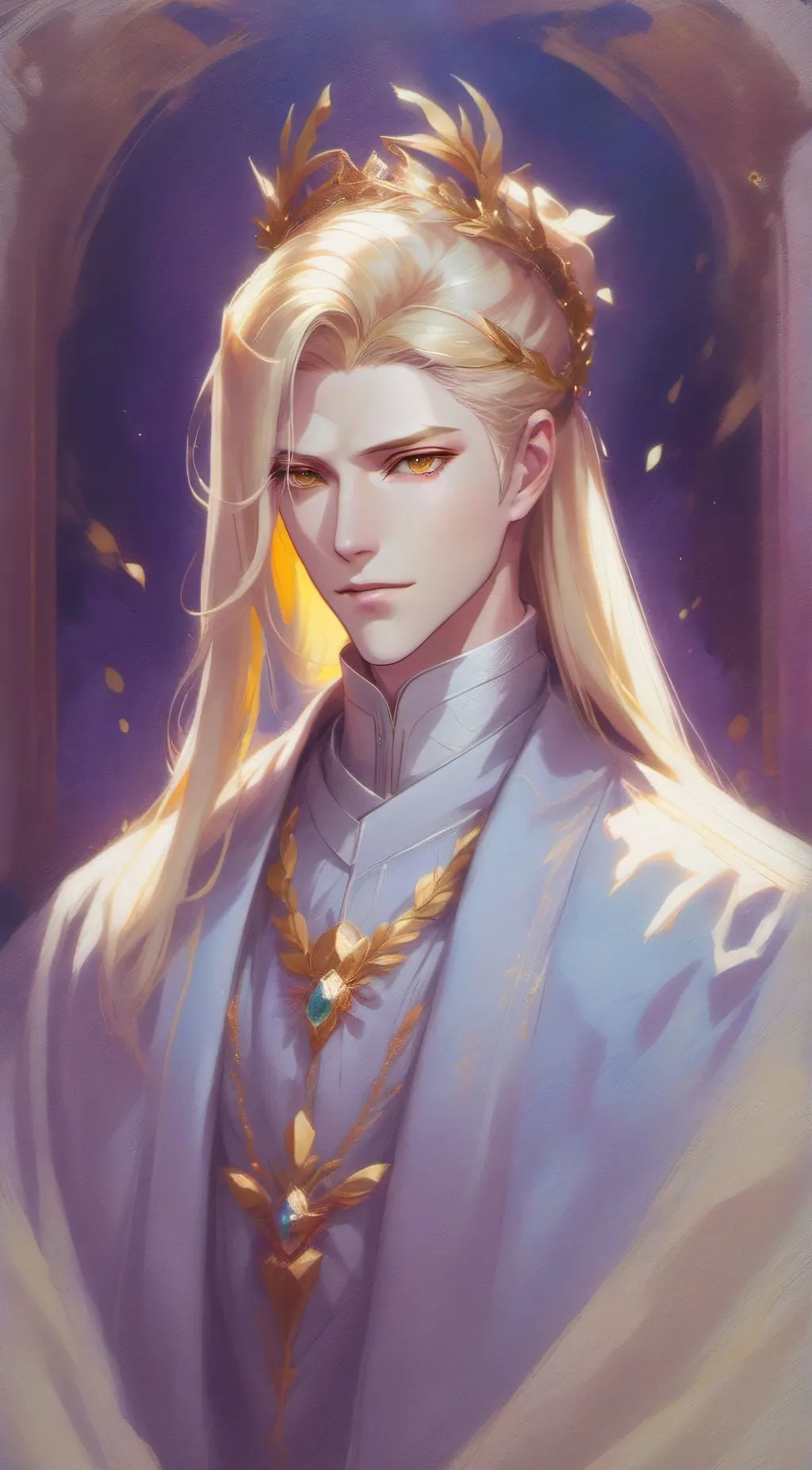 ai character: Amon background
