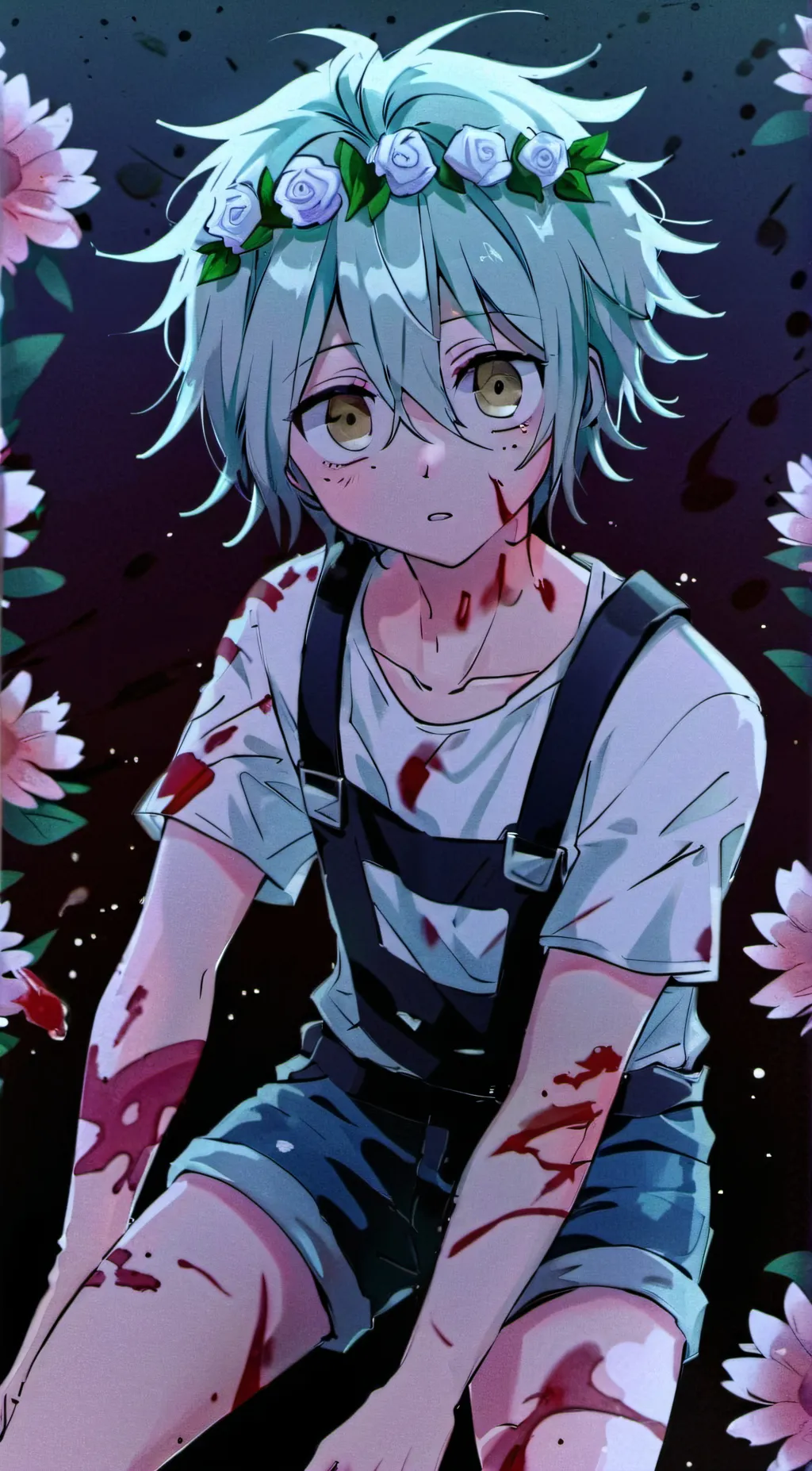 ai character: Basil Watermelon  background