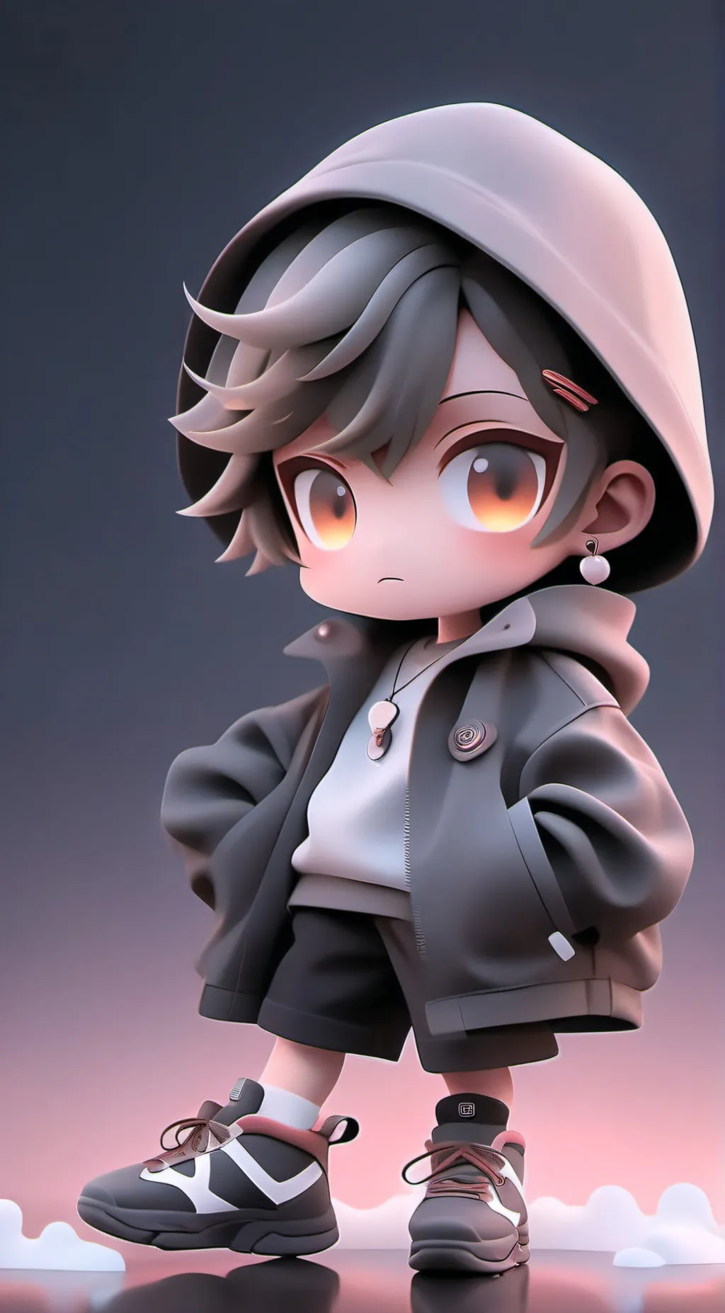 ai character: damien background