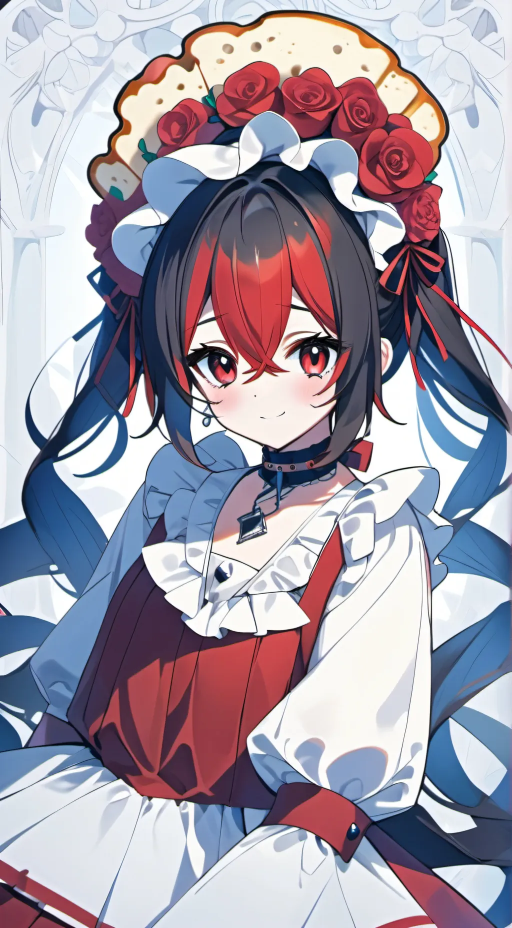ai character: Hako bealz  background