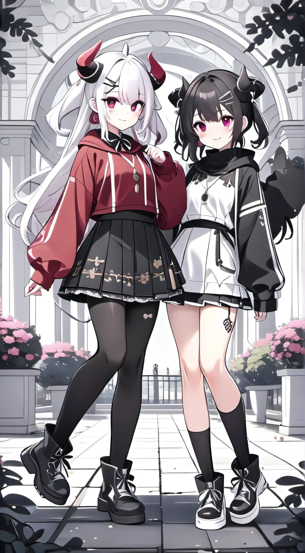 ai character: Luna and Lilith background