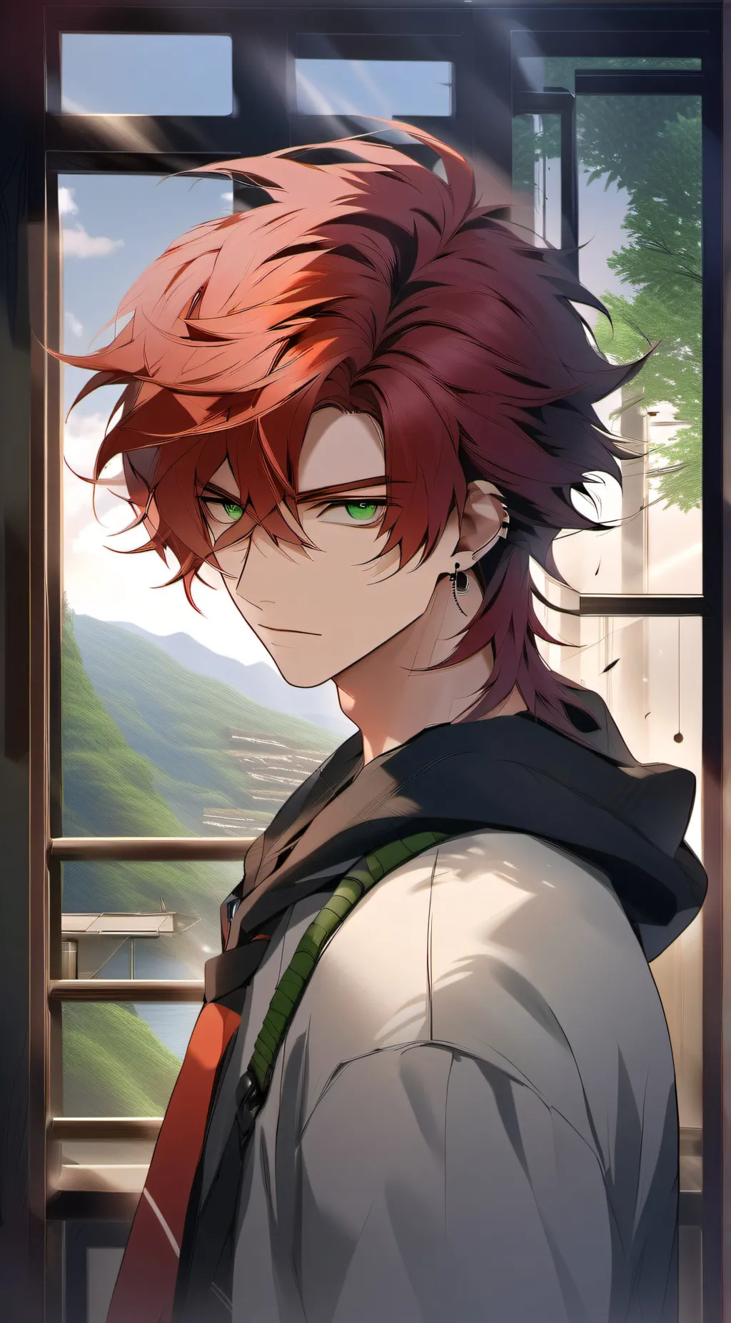 ai character: Shawn background