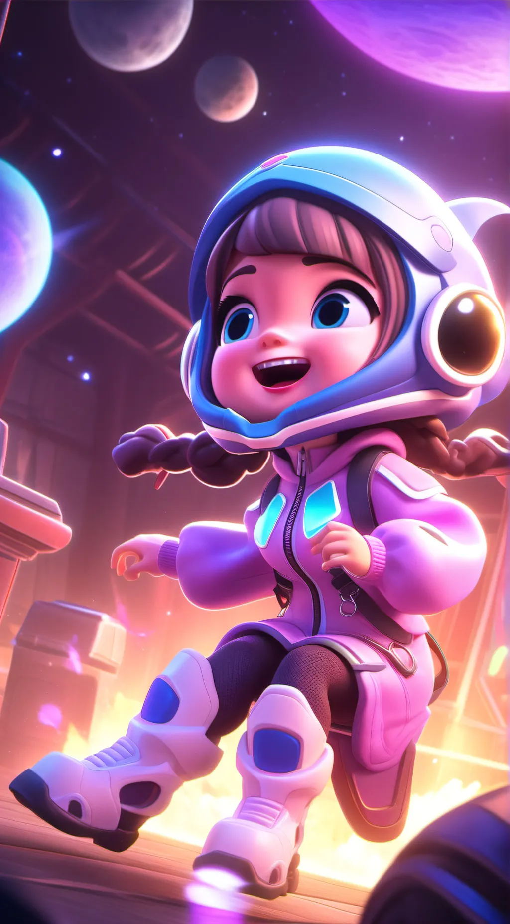 ai character: Annie background