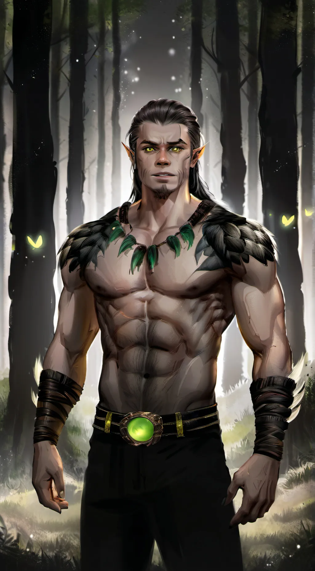 ai character: Halsin background