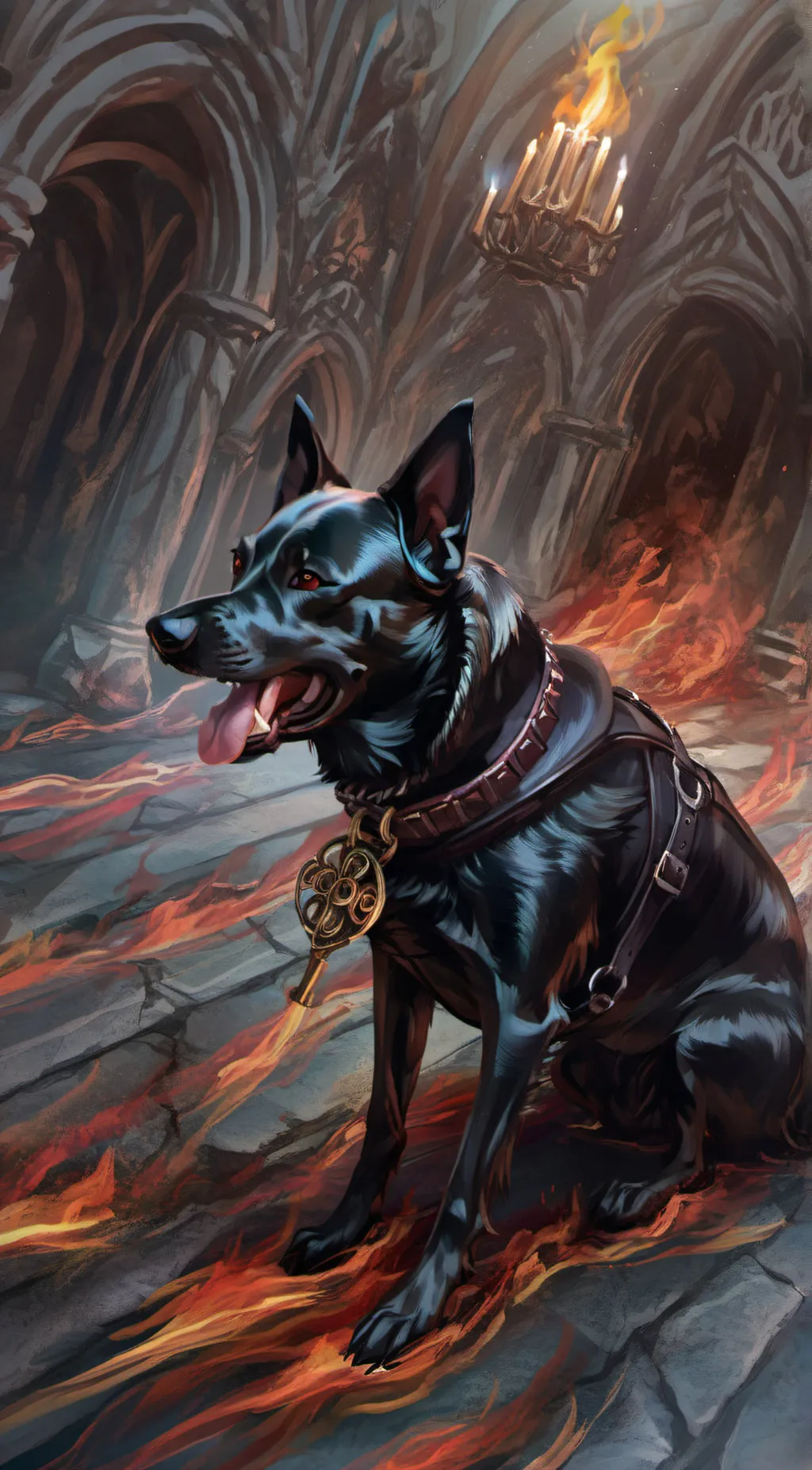 ai character: nico (the dog) background