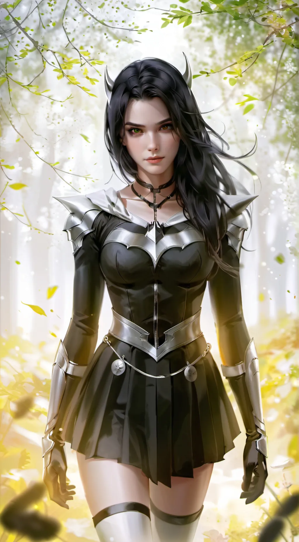 ai character: Gothica /Poe Wayne background
