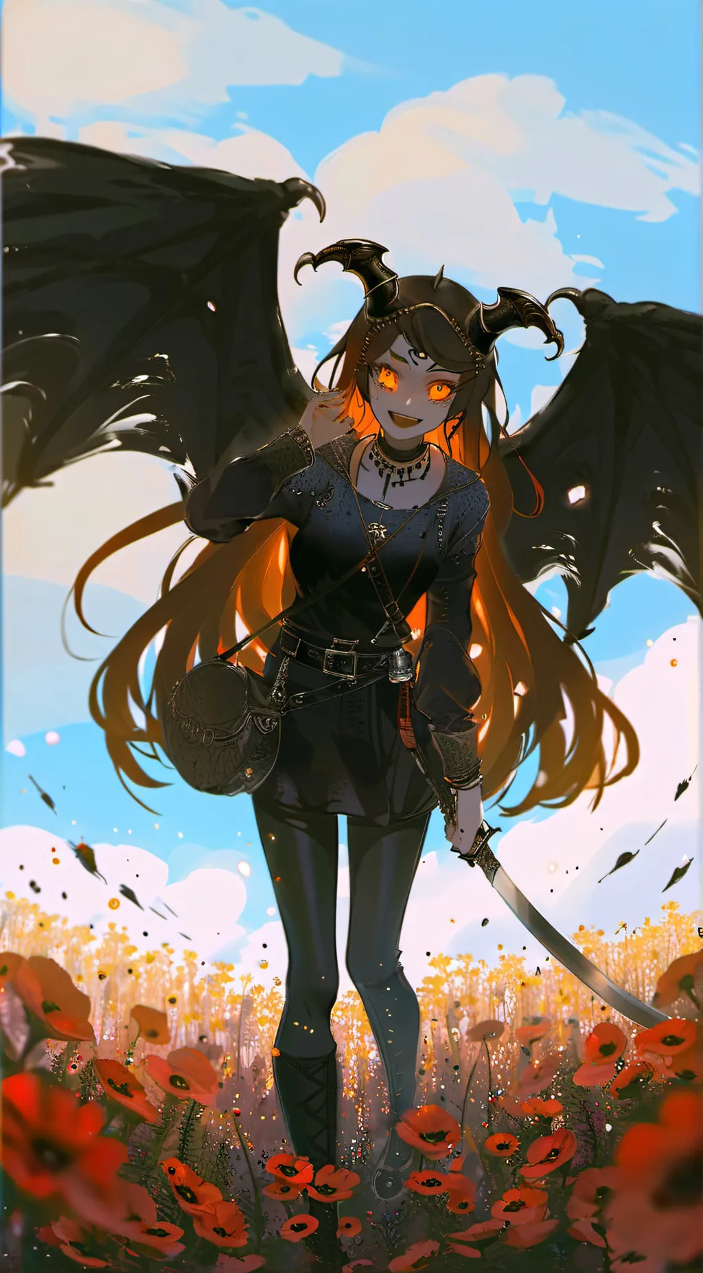 ai character: Serena background