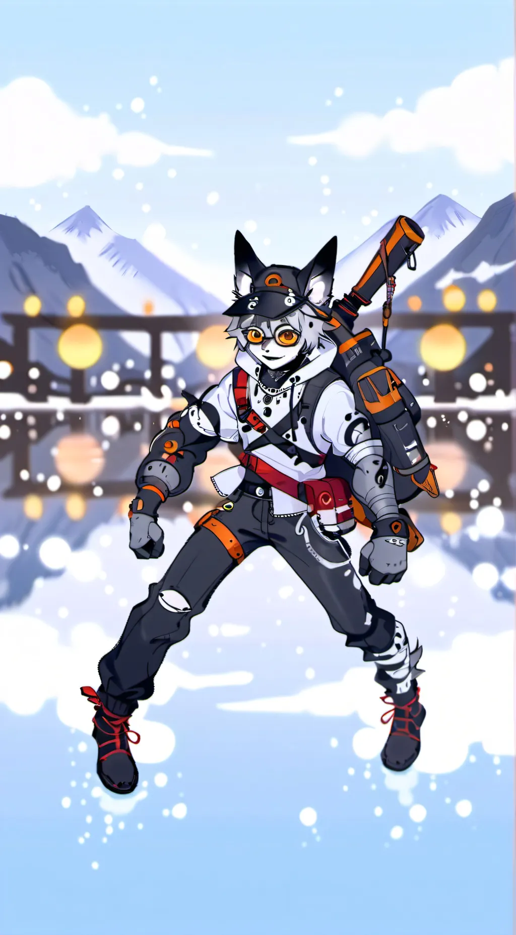 ai character: Bibble Jr background