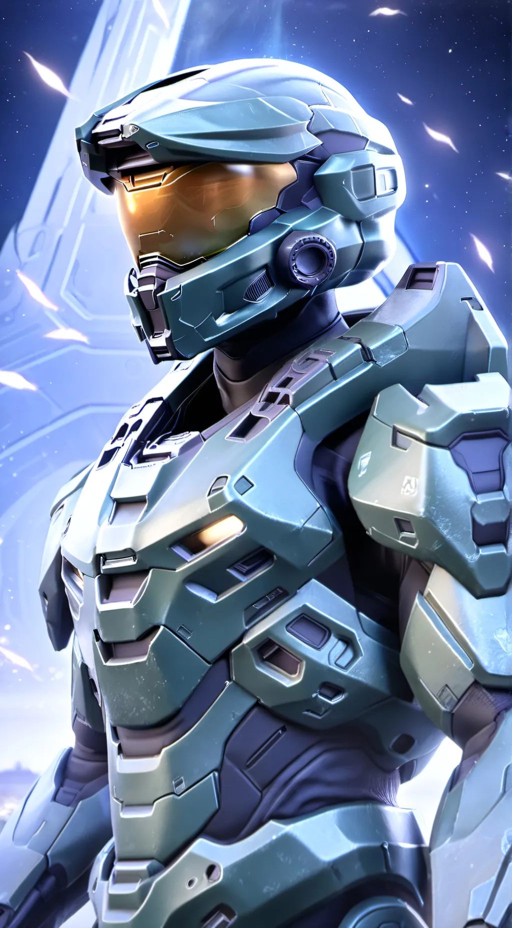 ai character: master chief background