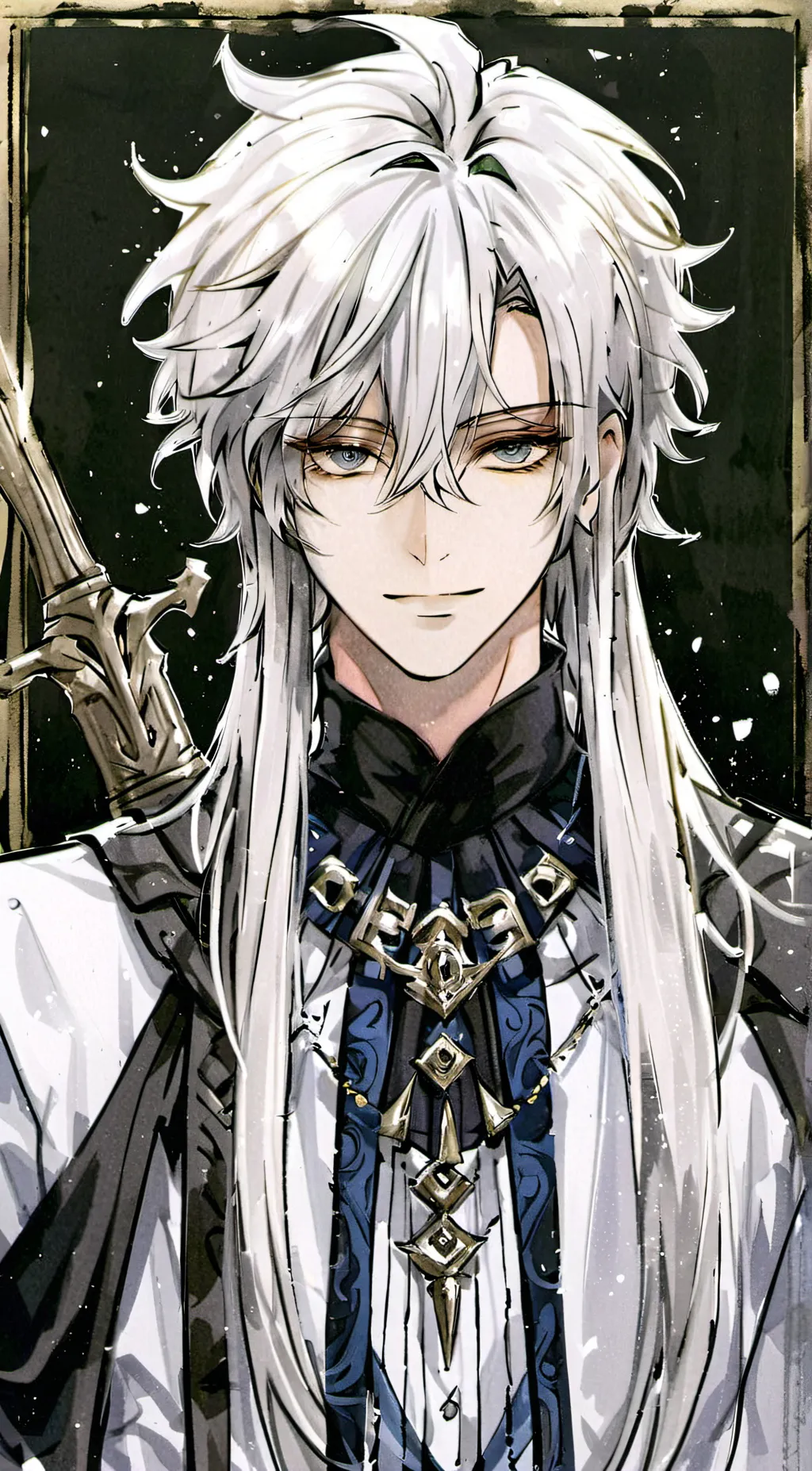 ai character: ❄️ Winter ❄️  background