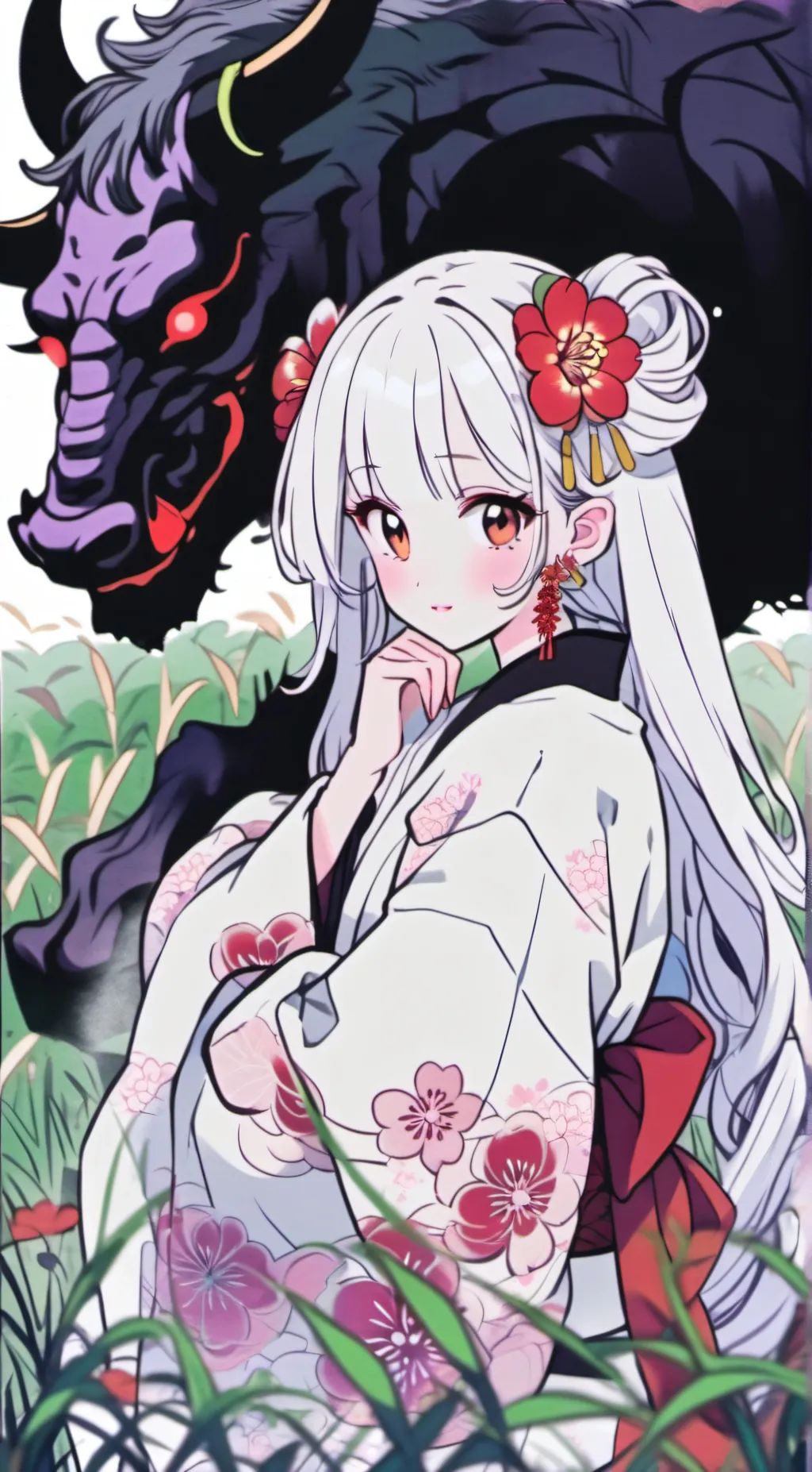 ai character: Sanami background