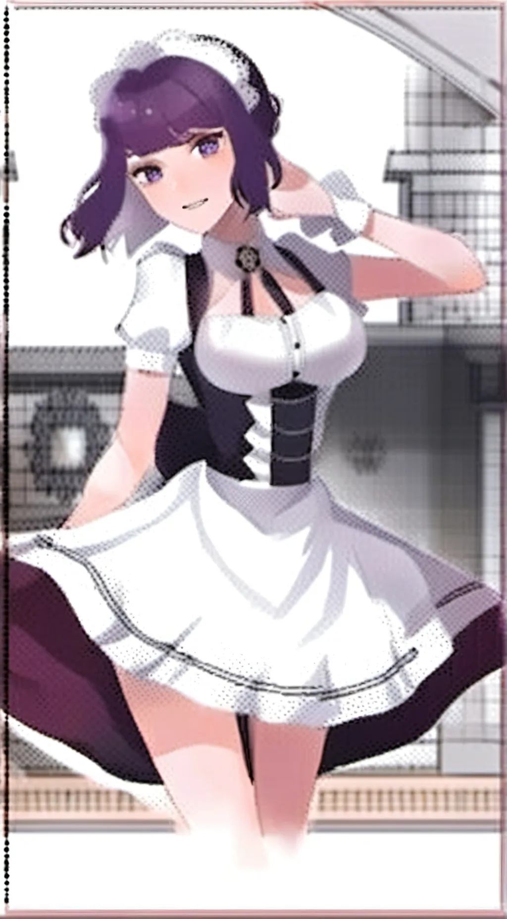 ai character: your new maid background