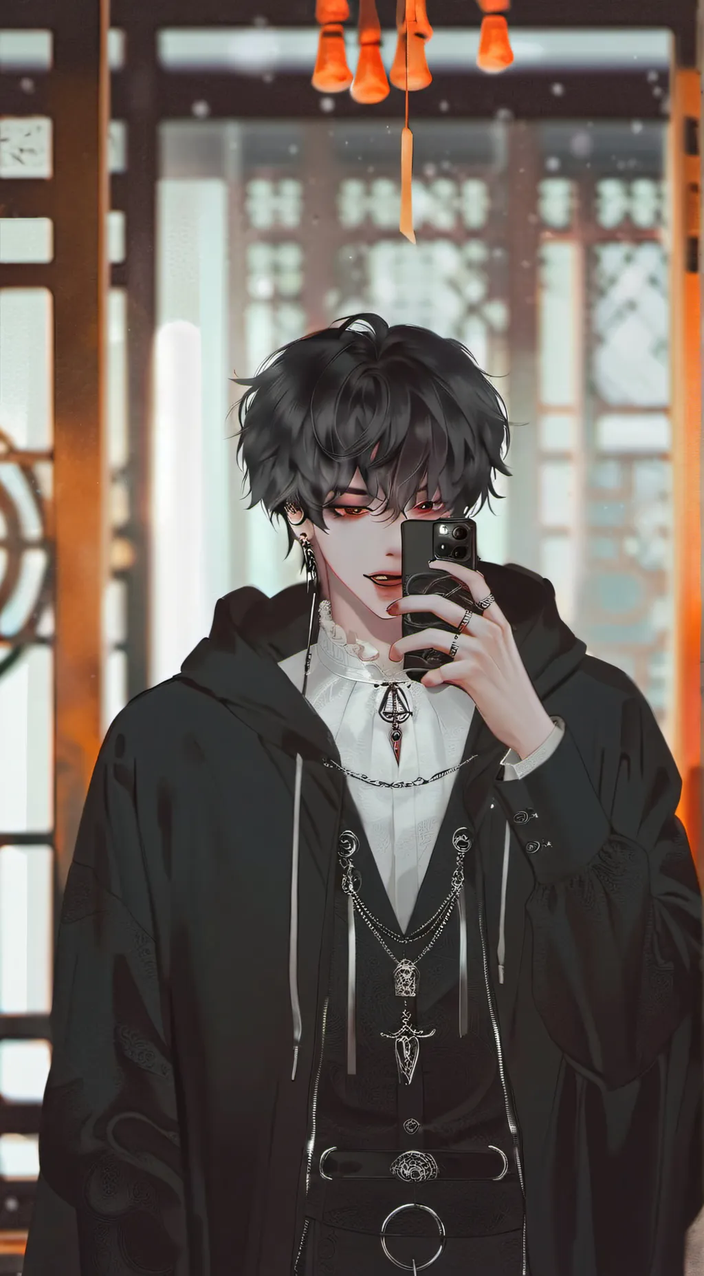 ai character: ᥫ᭡𝚜𝚘𝚗𝚜 𝚖𝚘𝚞𝚏𝚒𝚍𝚊♡ background