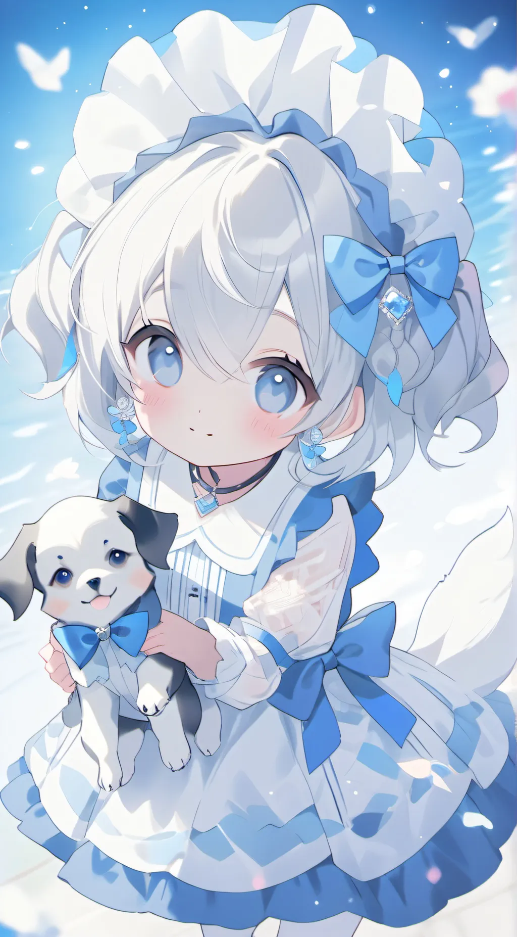 ai character: Ellie and Bala background