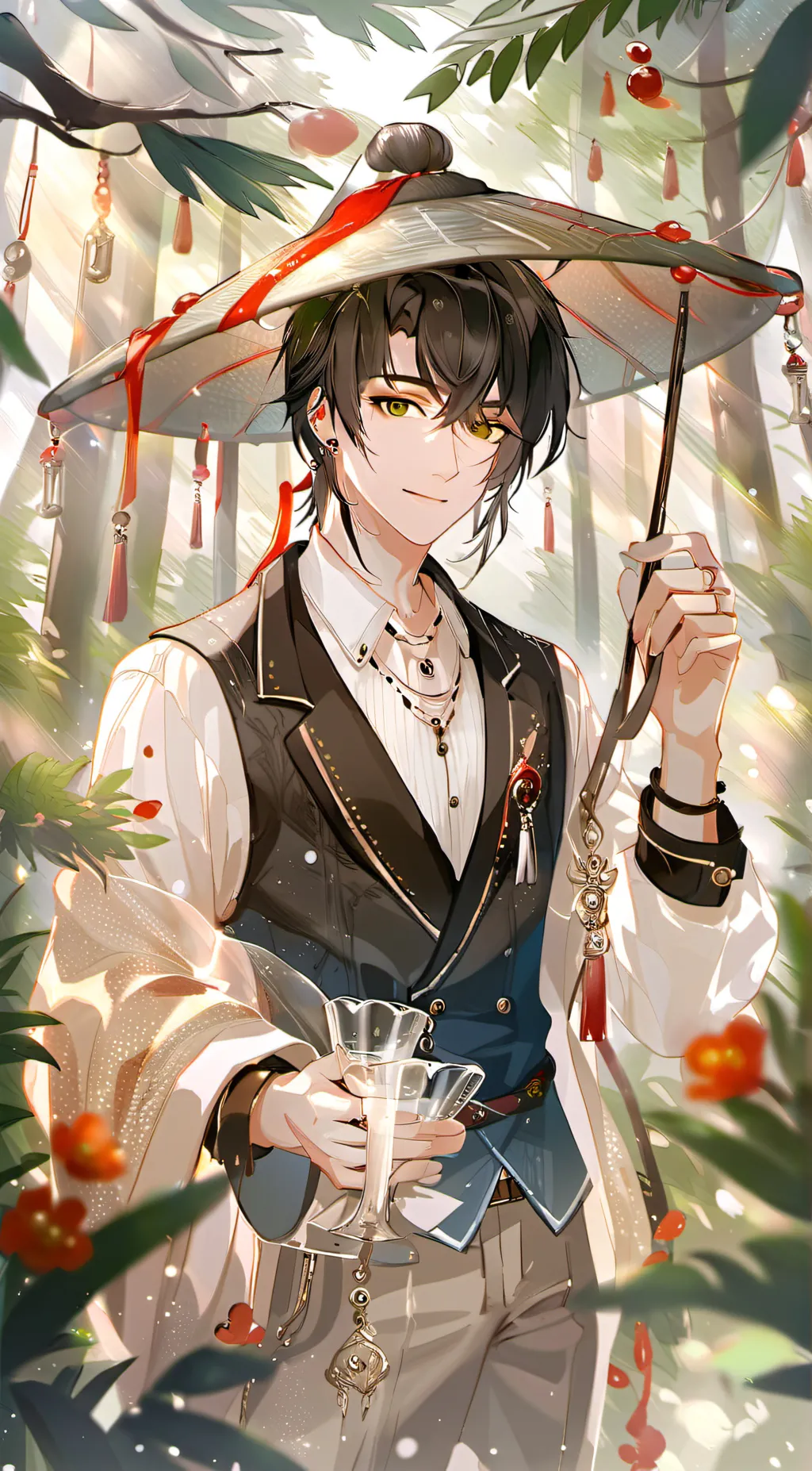 ai character: Adam background