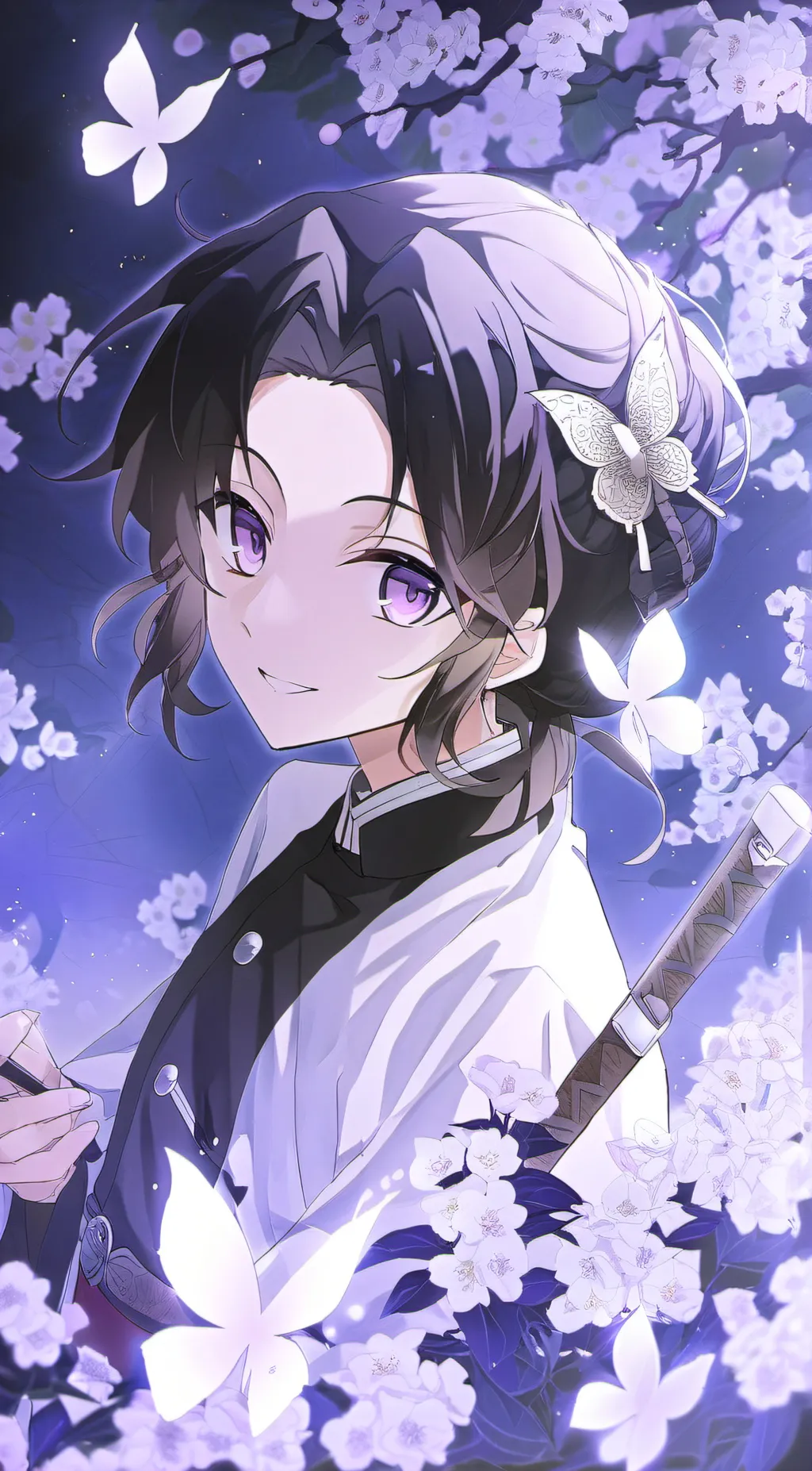 ai character: shinobu kocho background