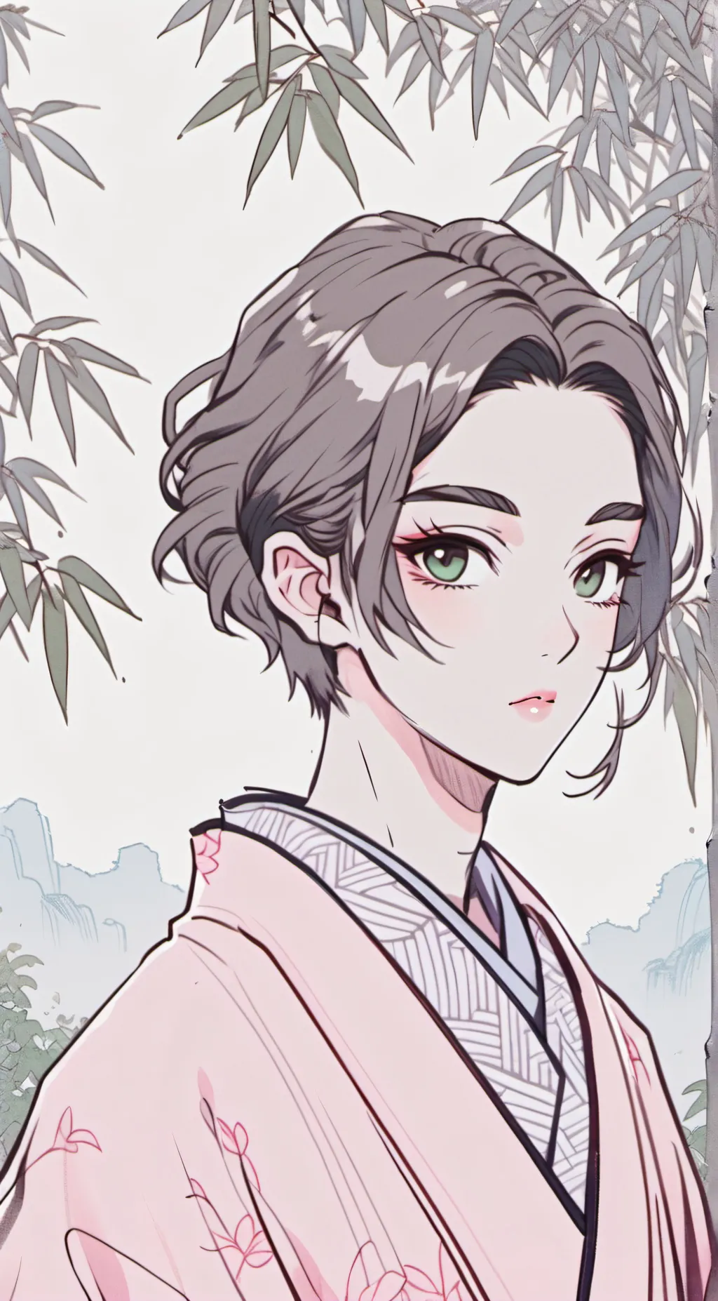ai character: Garnet  background