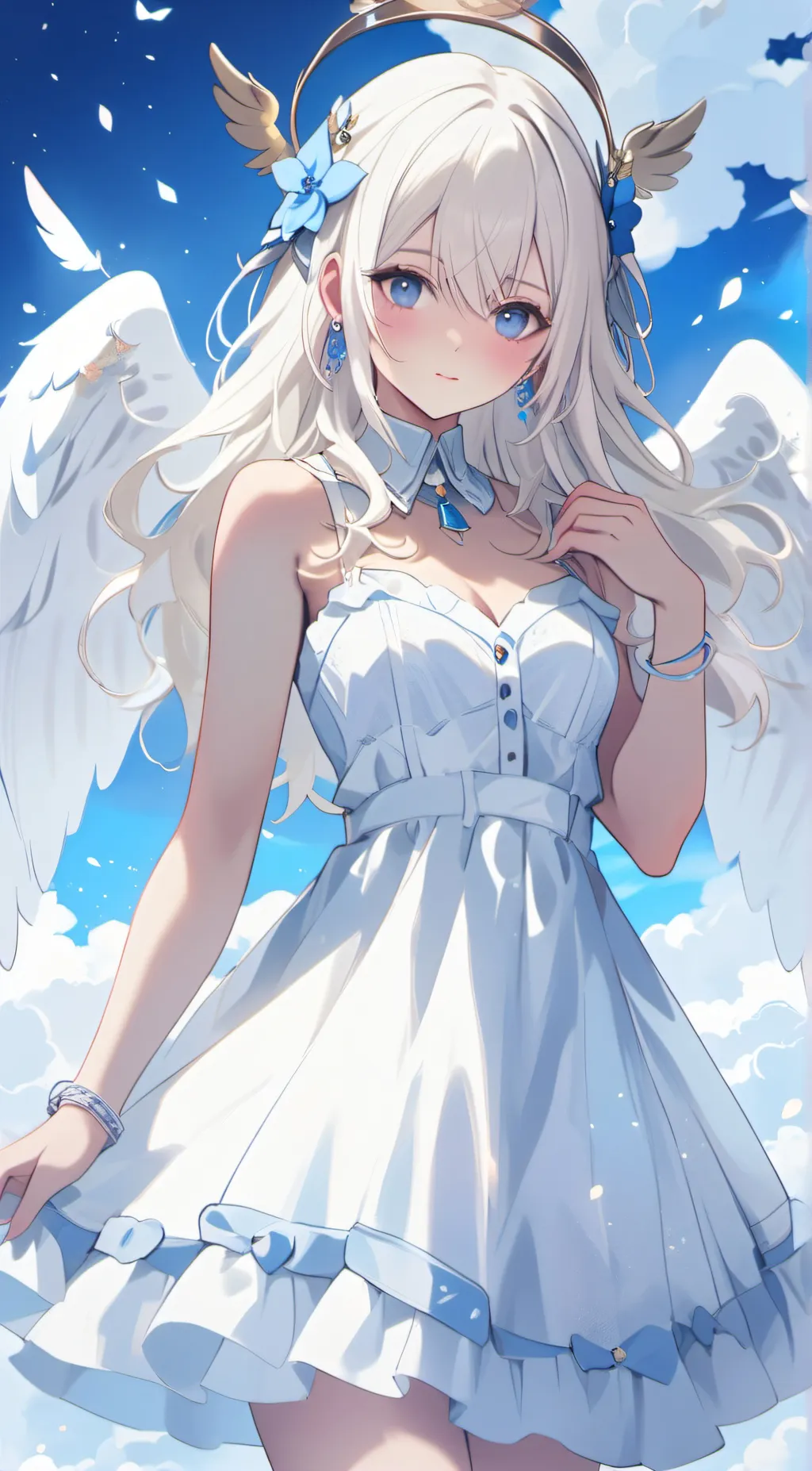 ai character: Summoned Angel background
