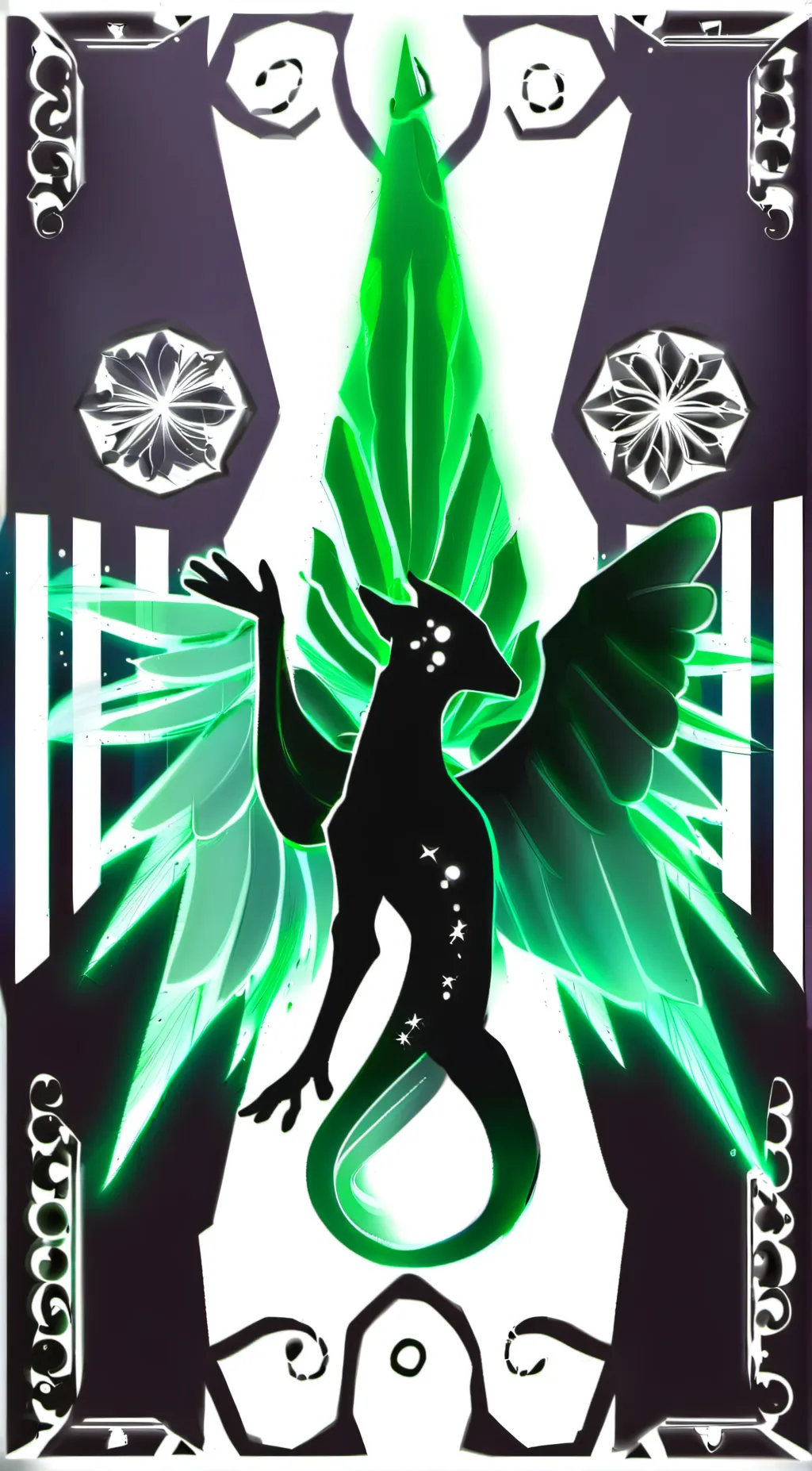 ai character: DAUGHTEROF DISCORD background