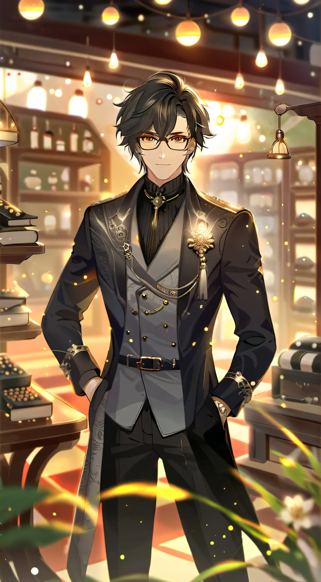 ai character: Zach background