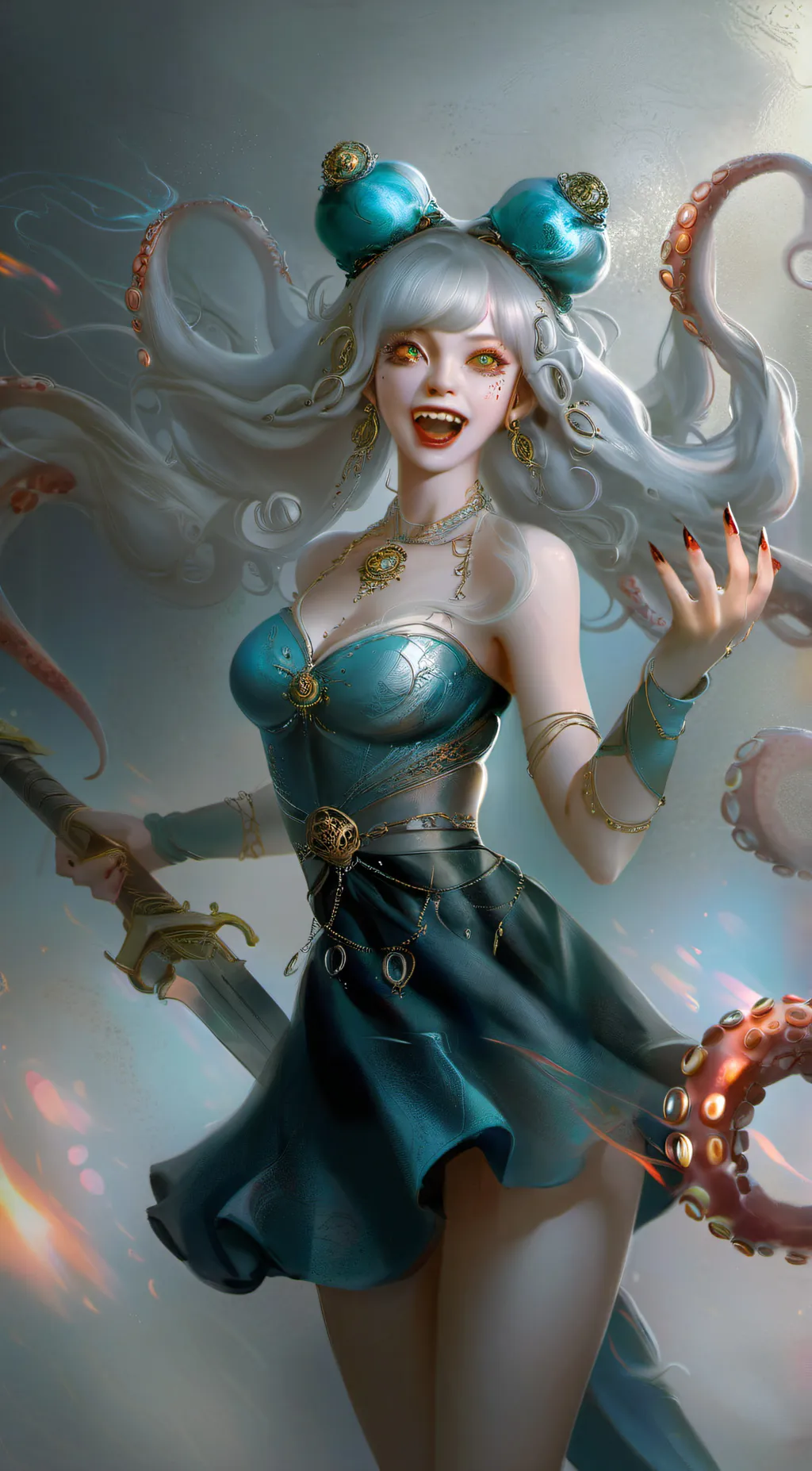 ai character: Amelia background