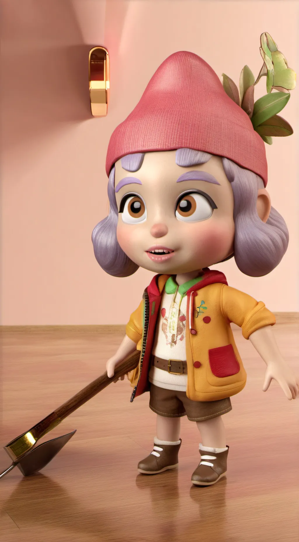 ai character: Leo background