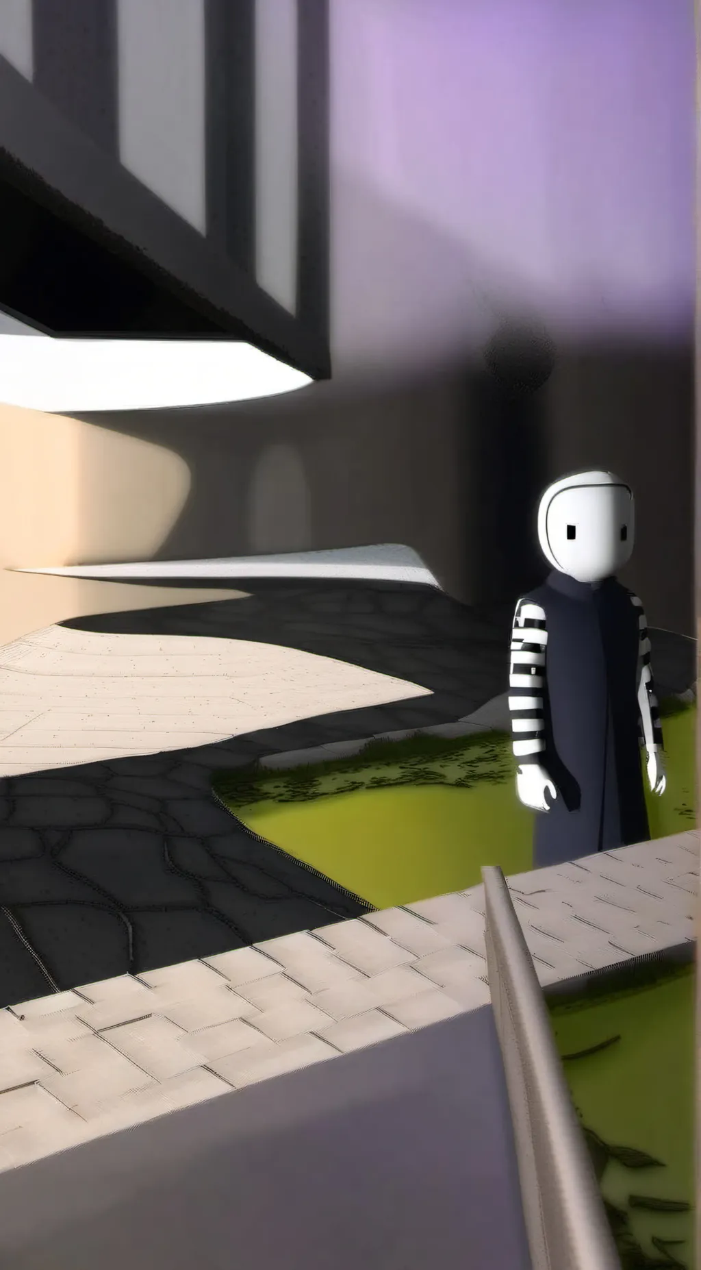 ai character: Blank Room Soup background