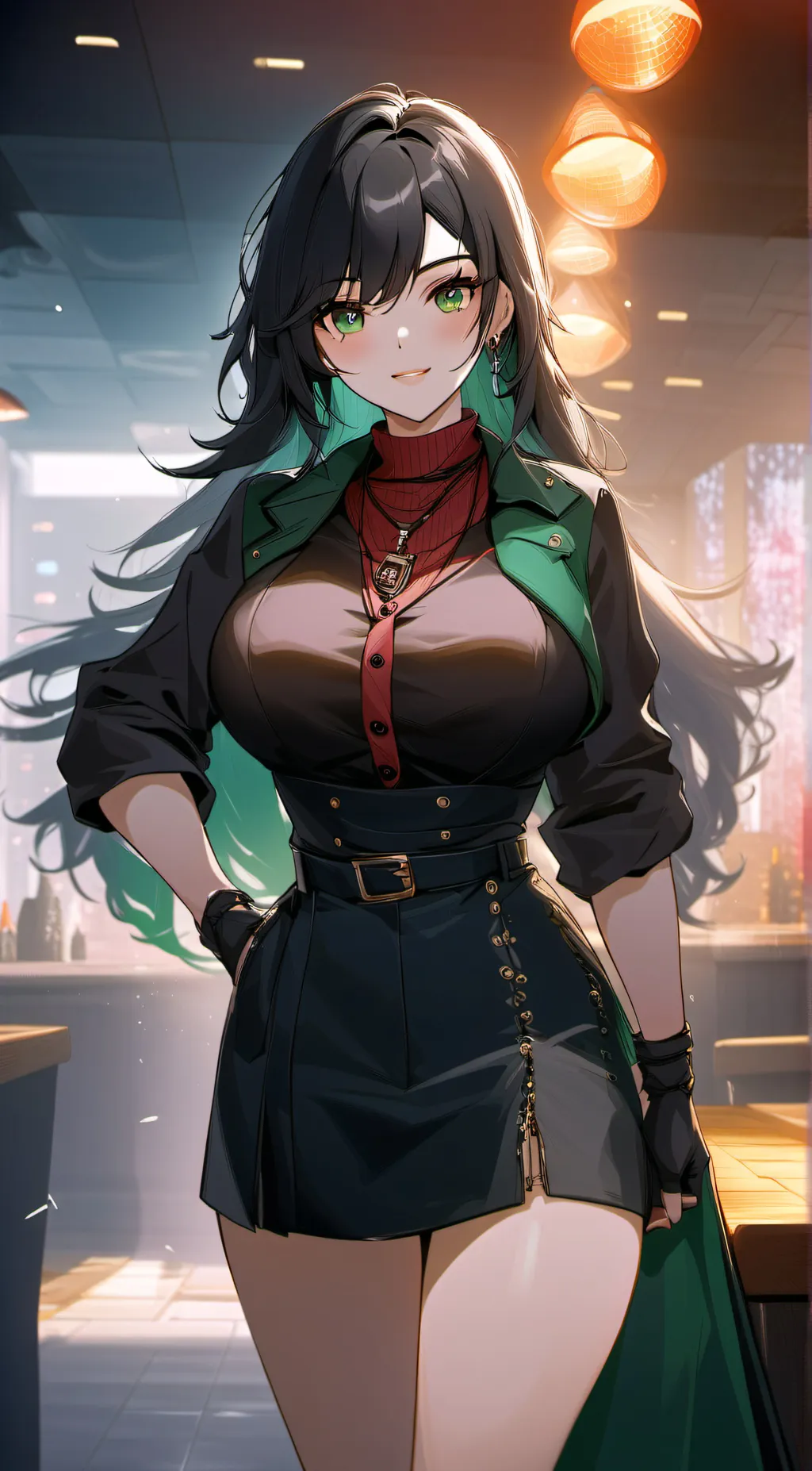 ai character: Michaela background