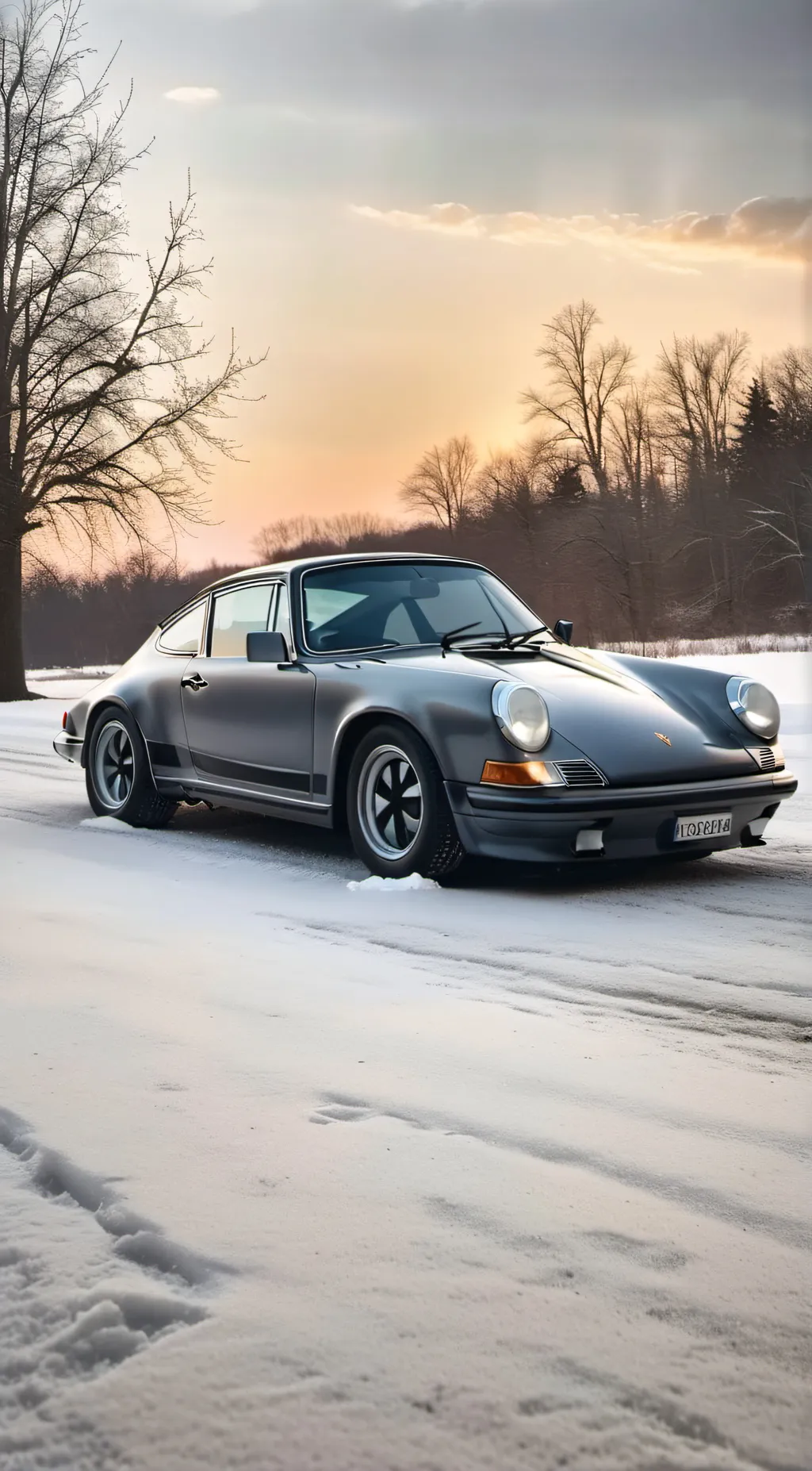ai character: Porsche 911 background