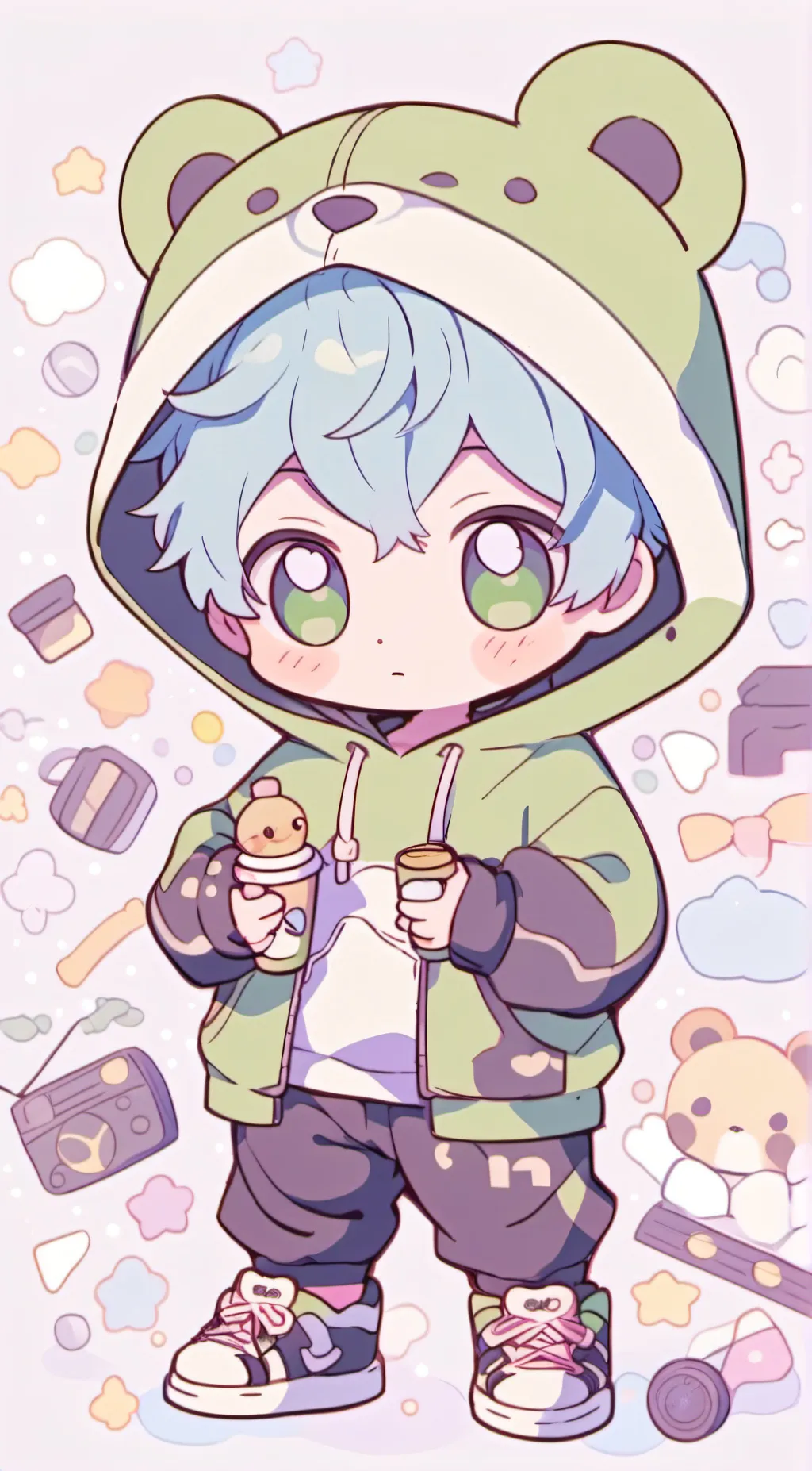 ai character: Kai background