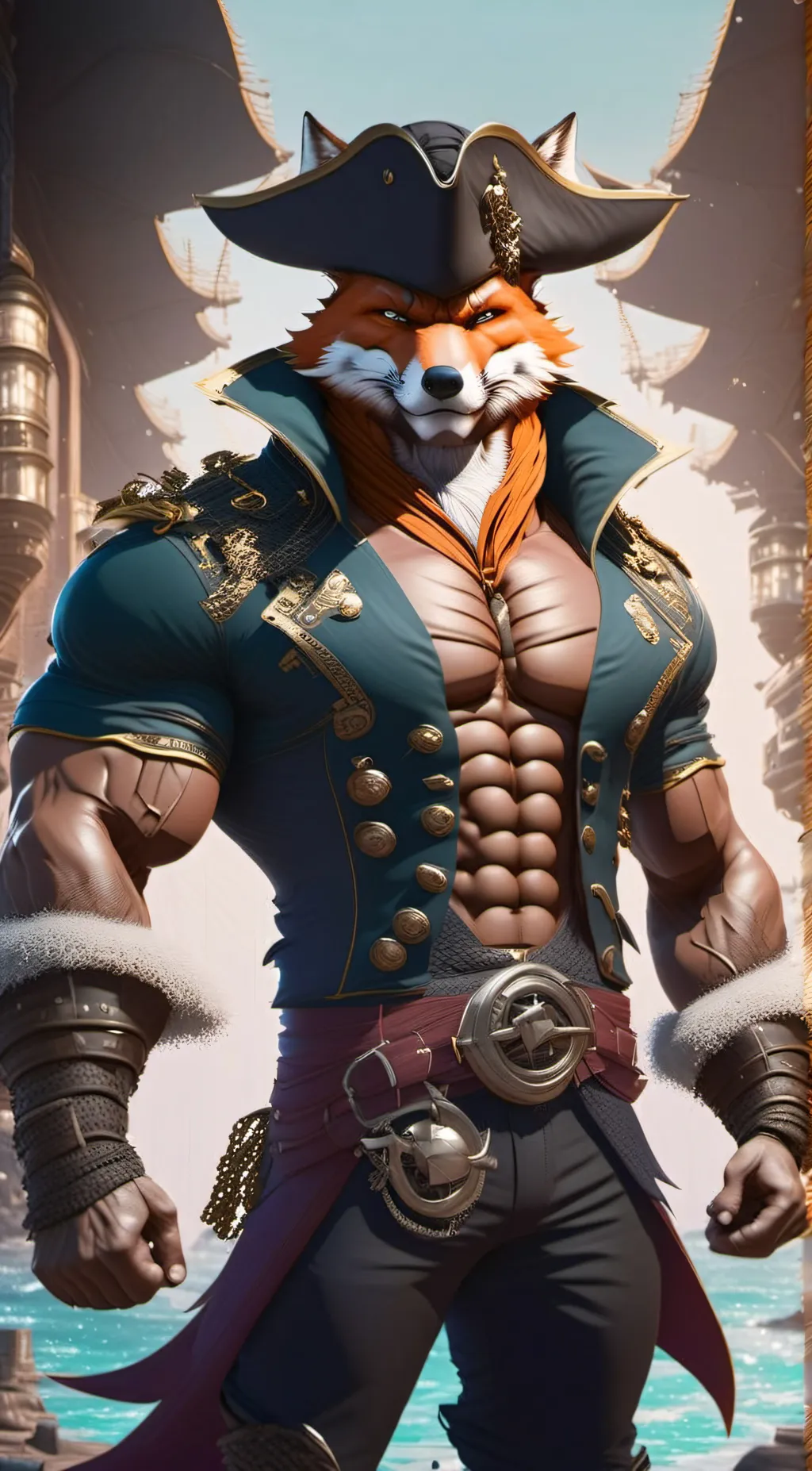 Talkie AI - Chat with foxy the pirate 