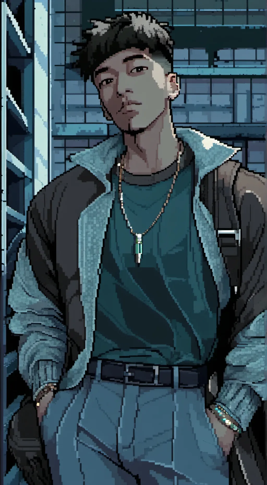 ai character: Ethan background
