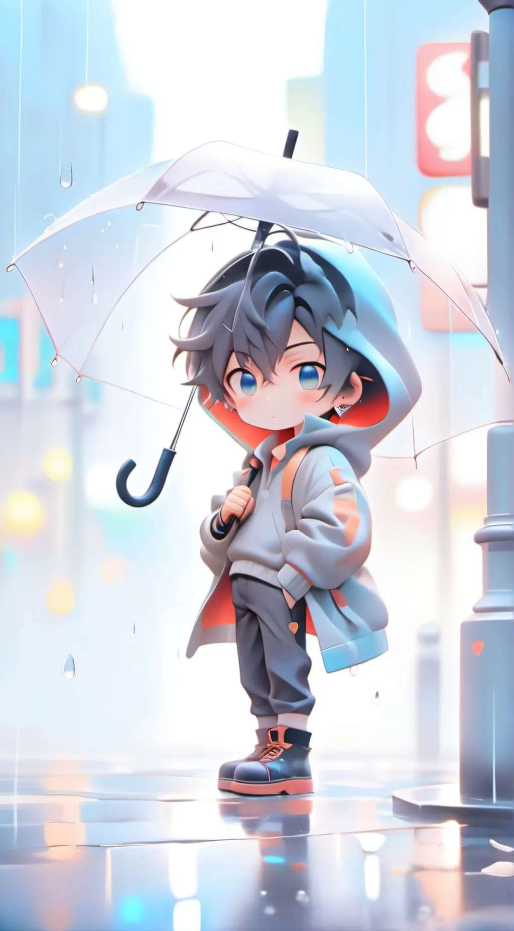 ai character: Conner  background