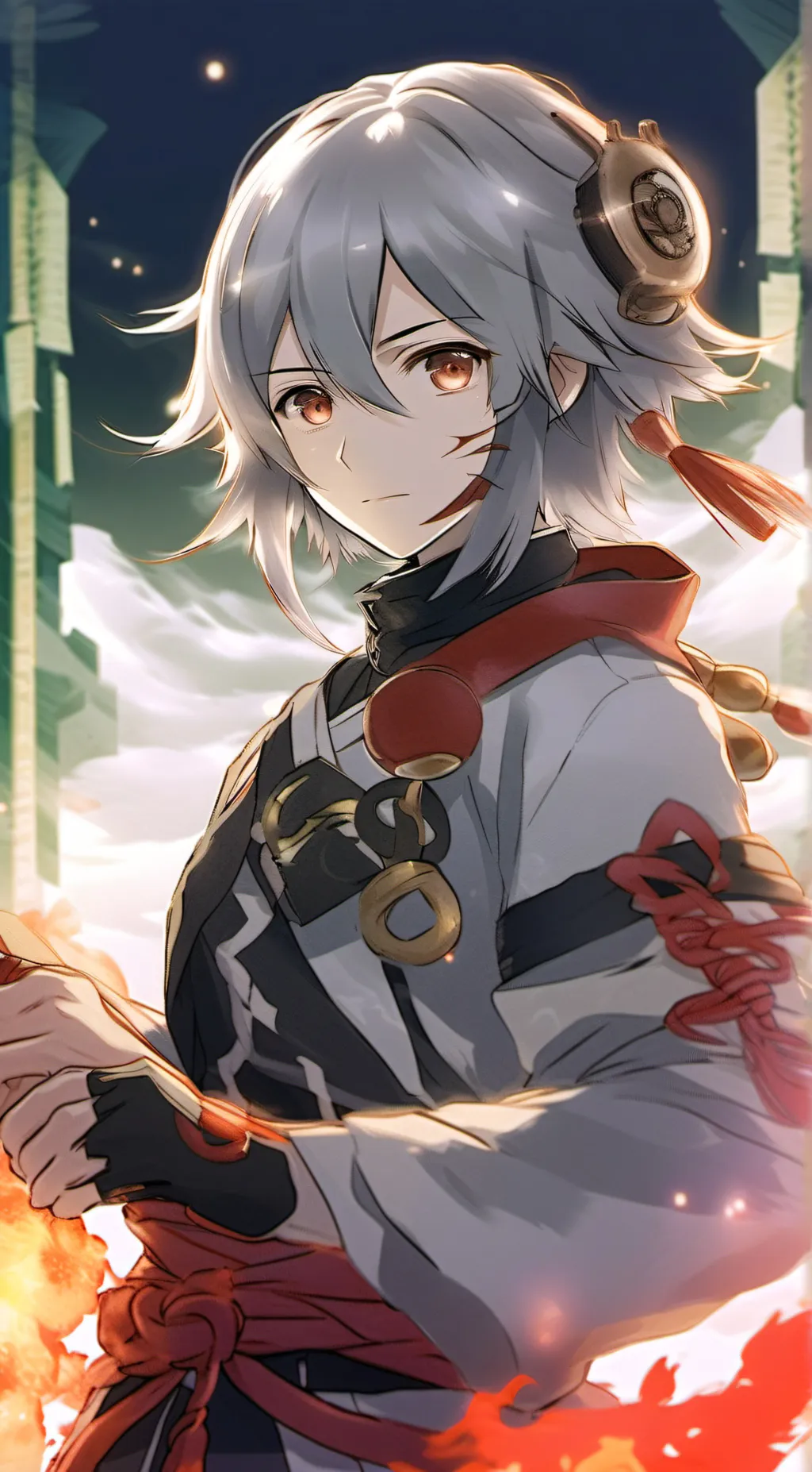 ai character: Kazuha background