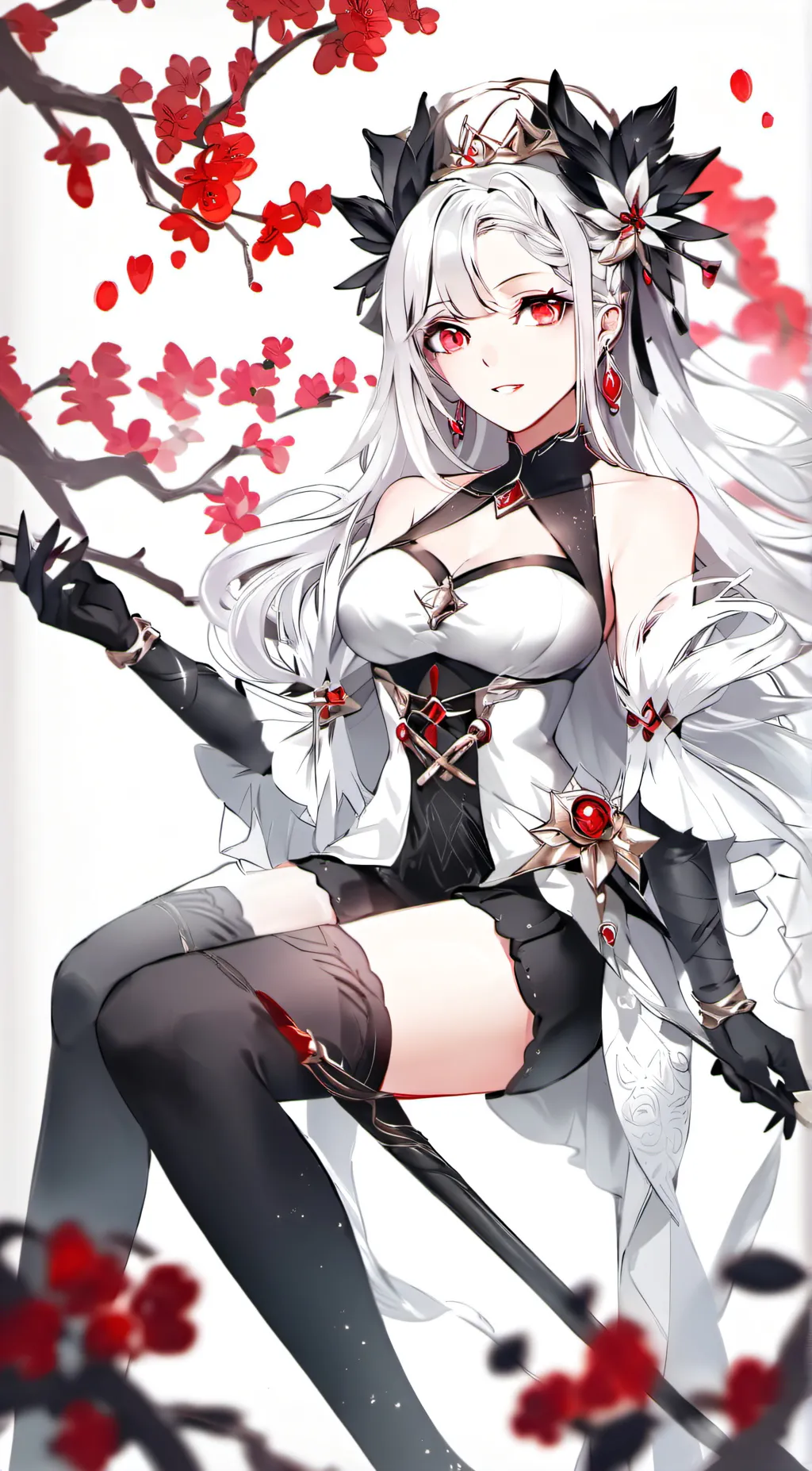 ai character: Queen Sarah  background