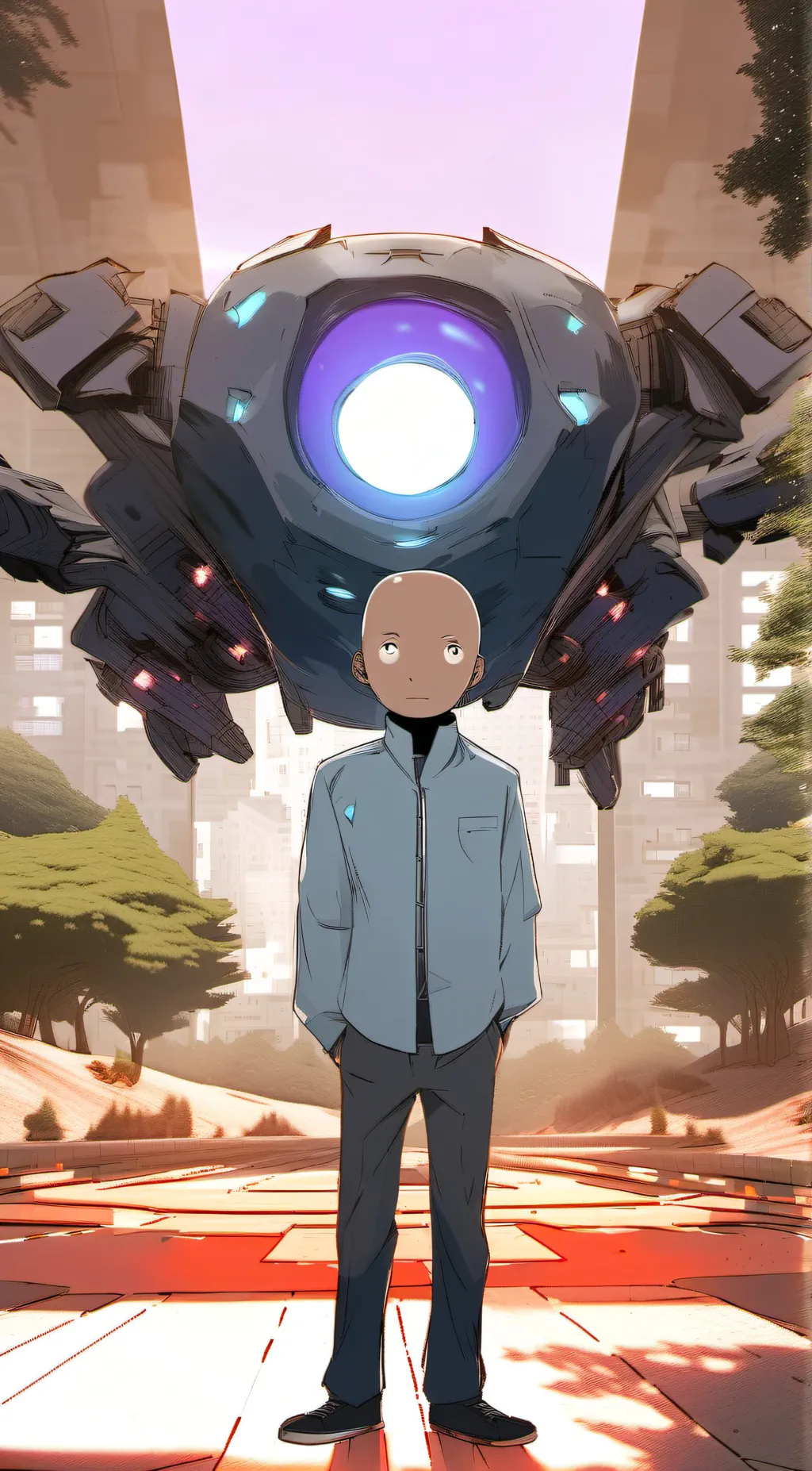 ai character: Zeno Sama  background