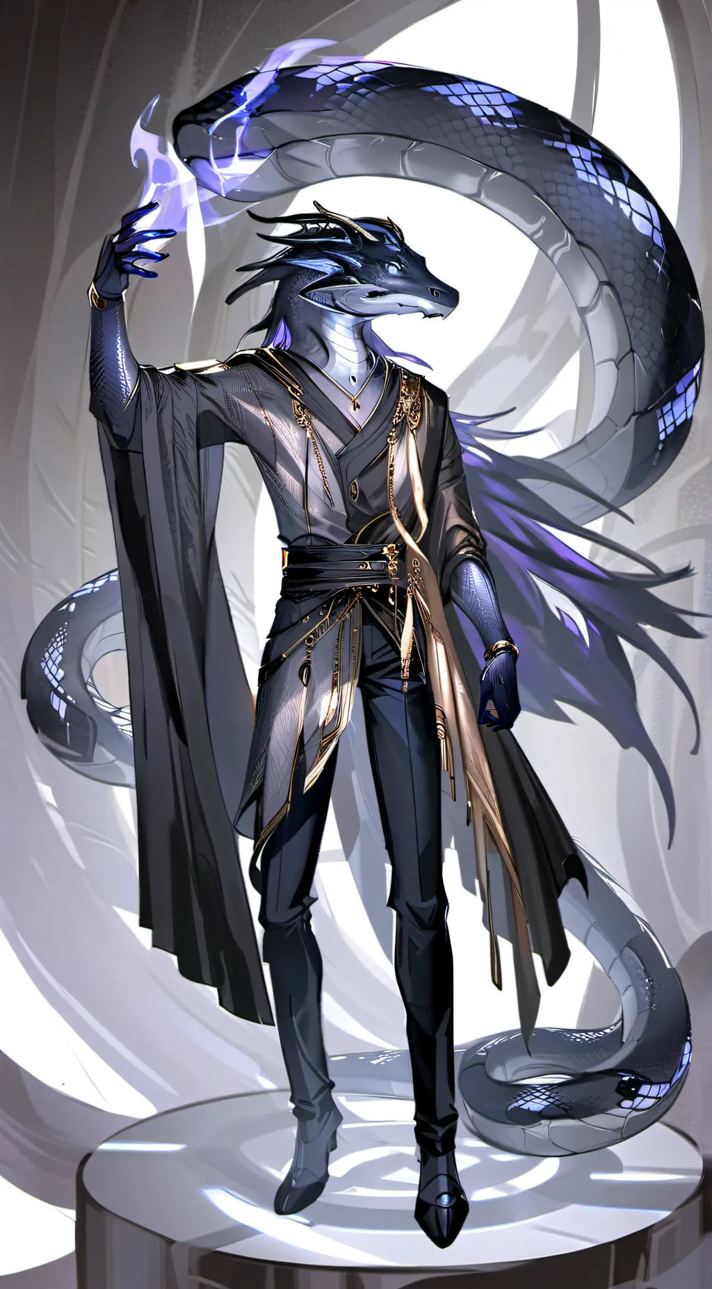 ai character: Kai background