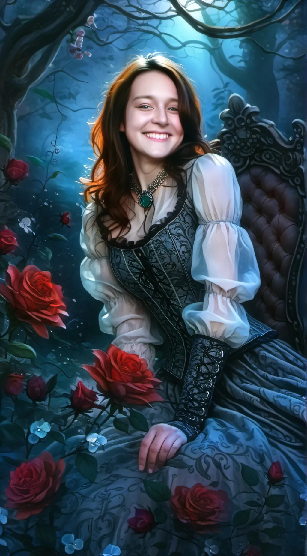 ai character: Anna background