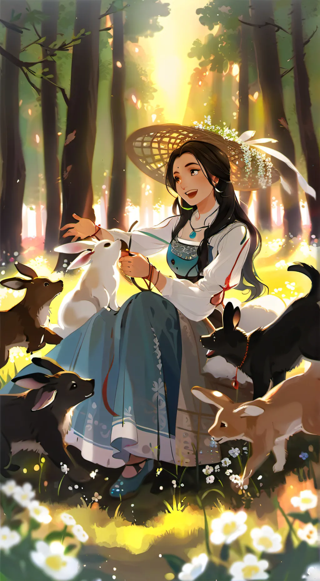 ai character: Lily background