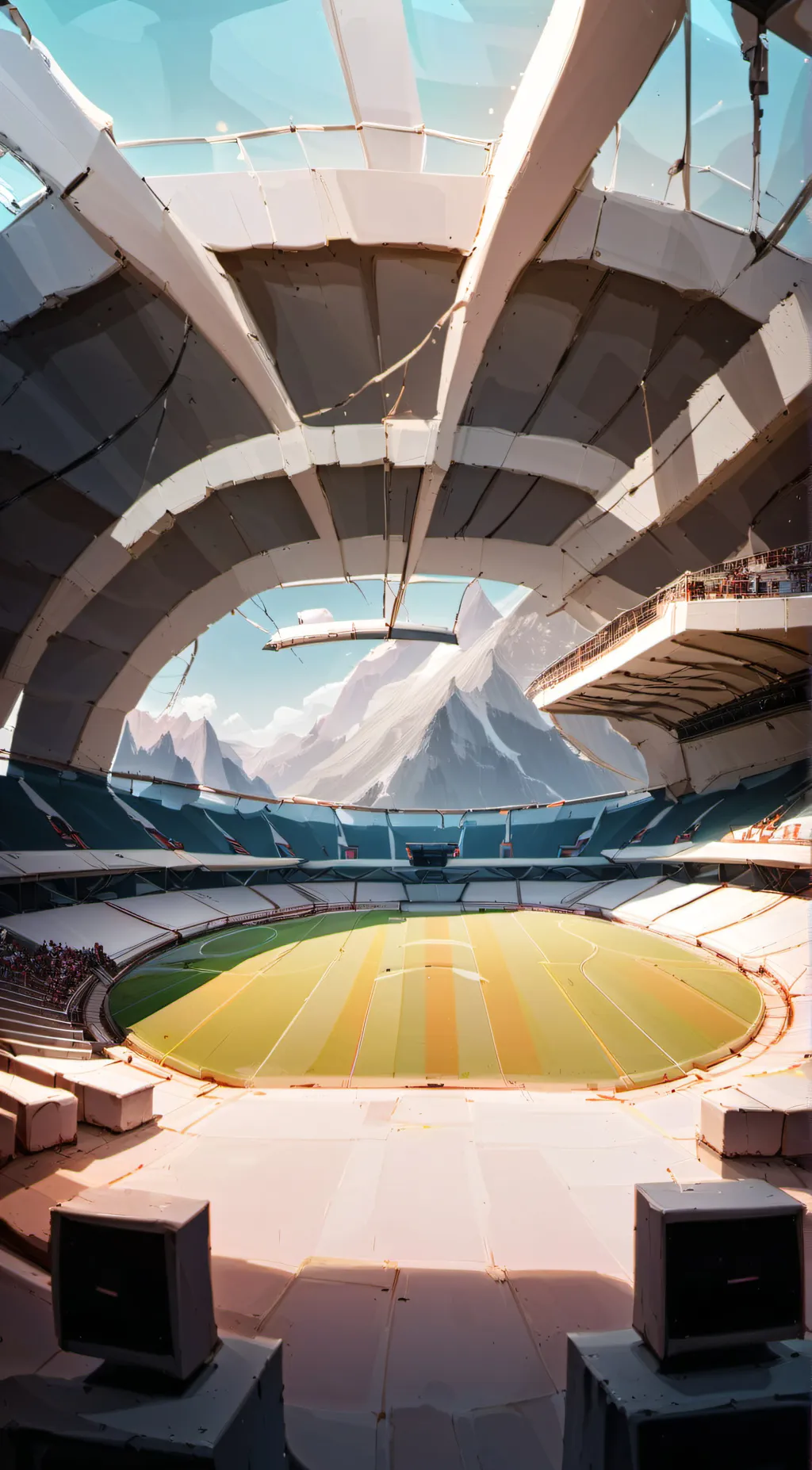 ai character: MHA Entrance Exam! background