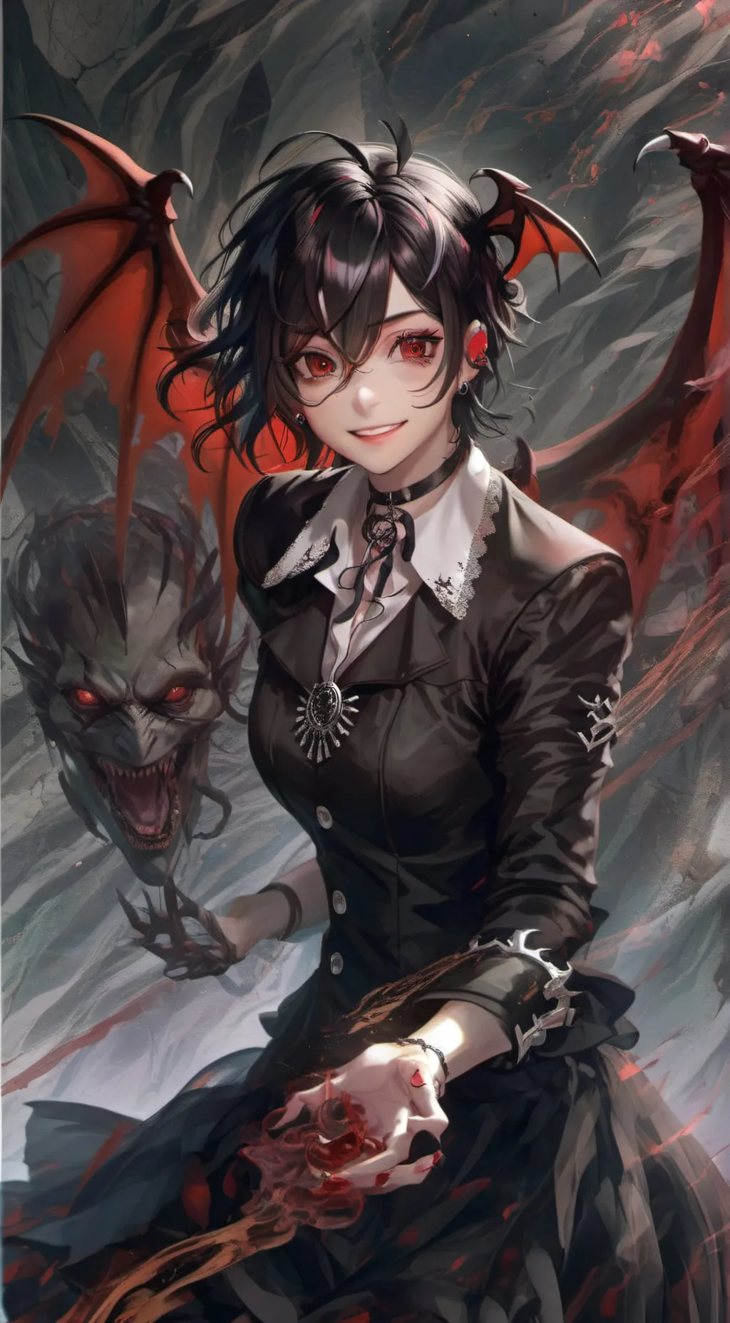Talkie AI - Chat with Aria devil