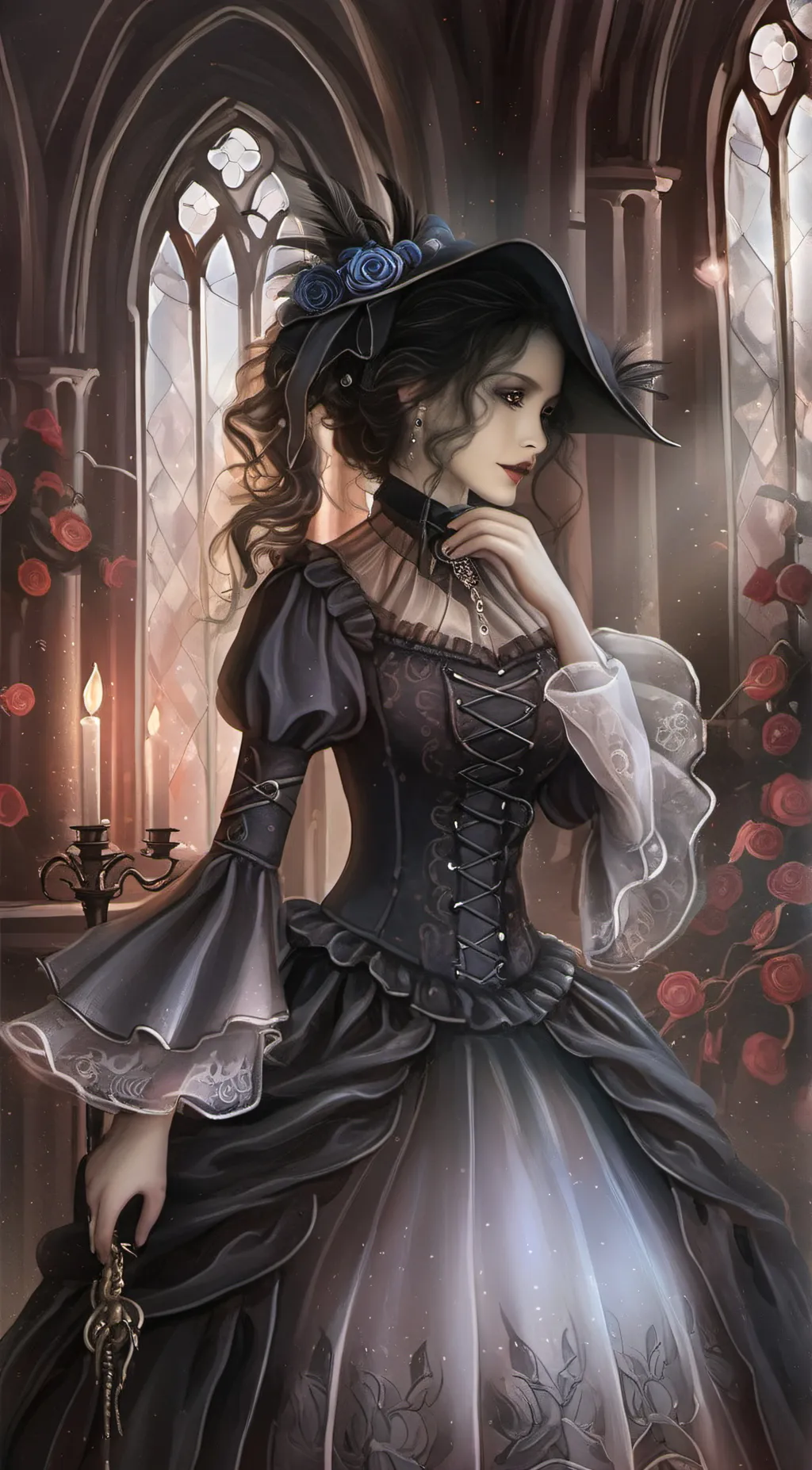 ai character: Aydel  background