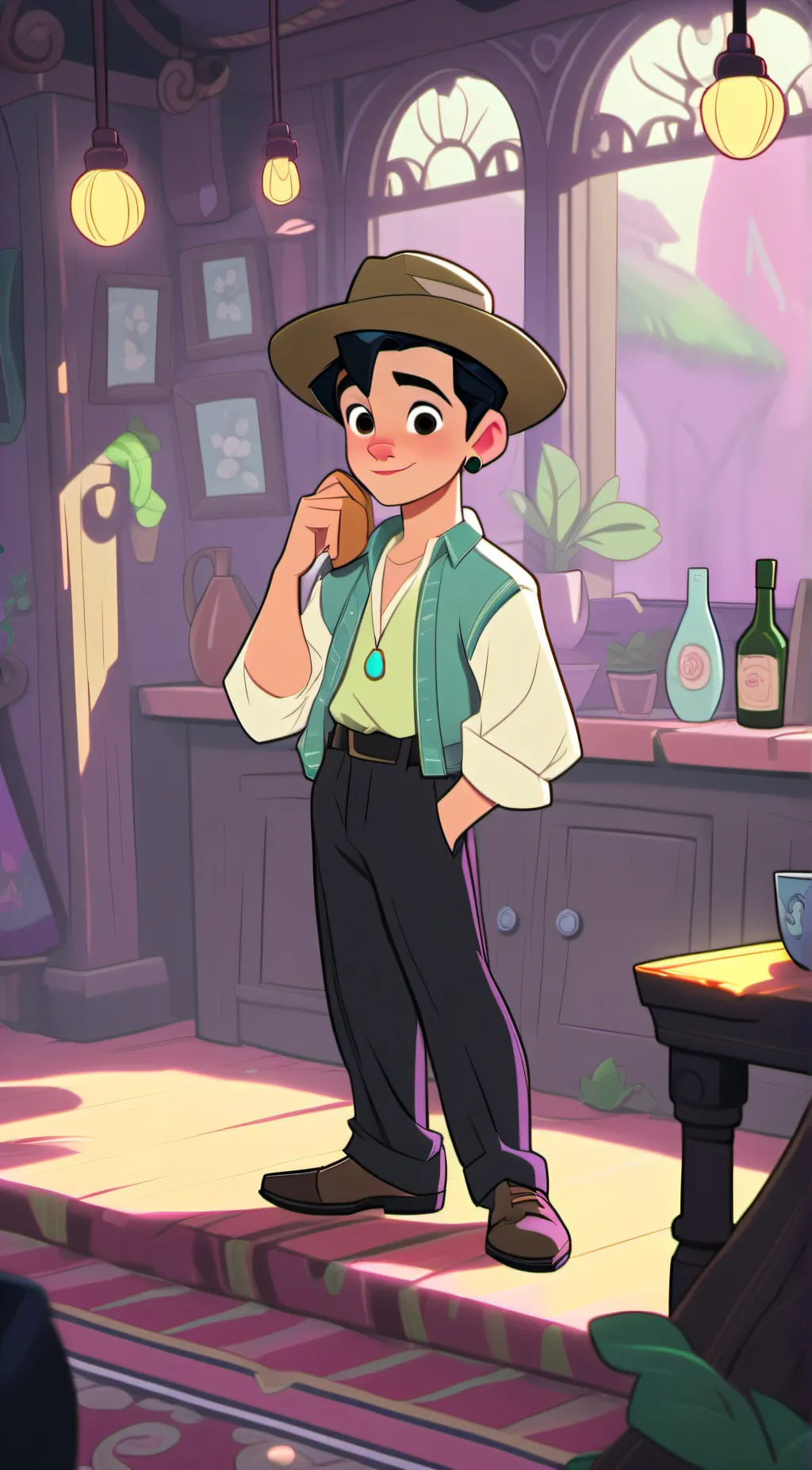 ai character: Alfie background