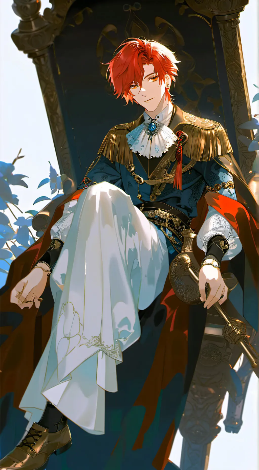 ai character: King harry background
