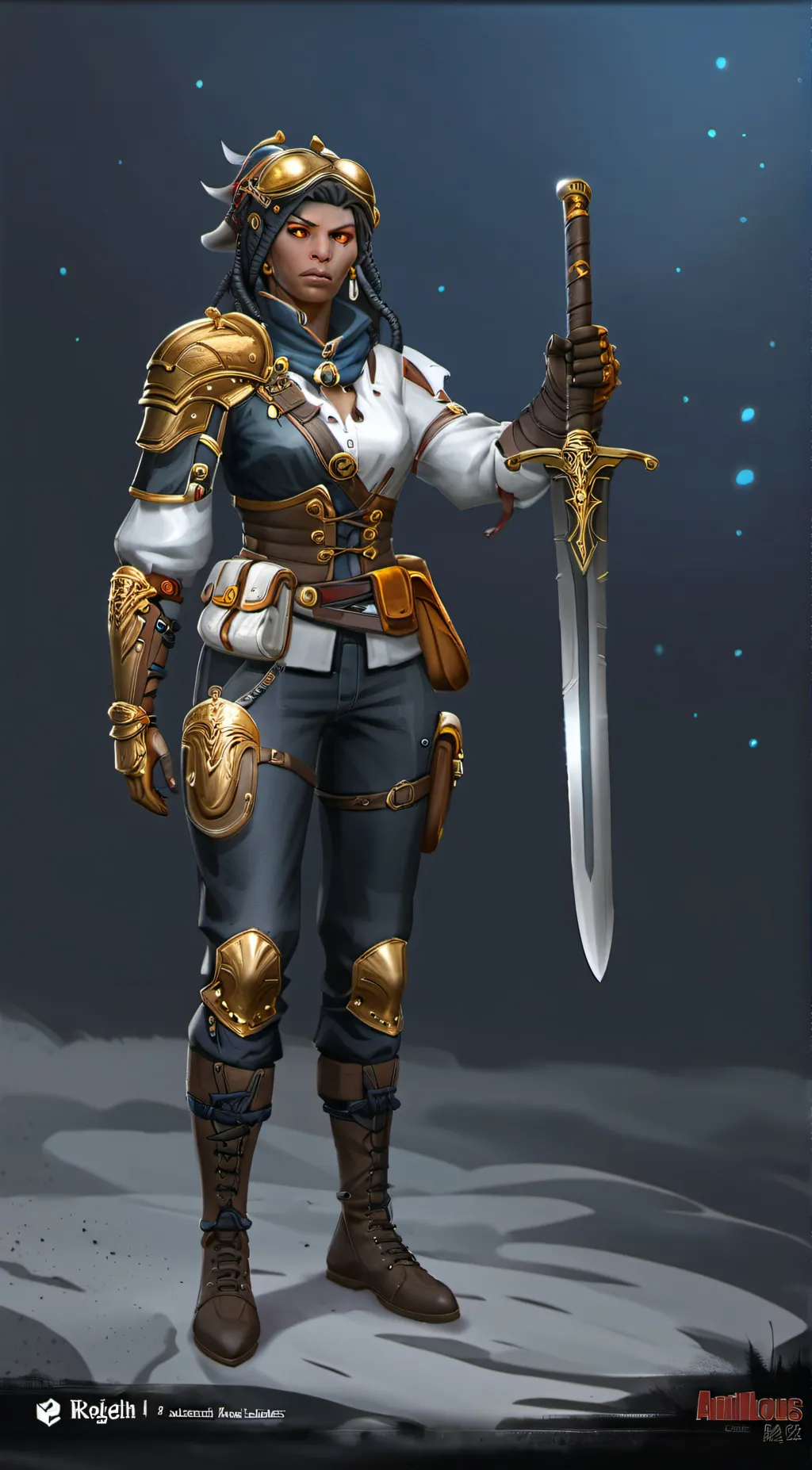 ai character: Ezra background