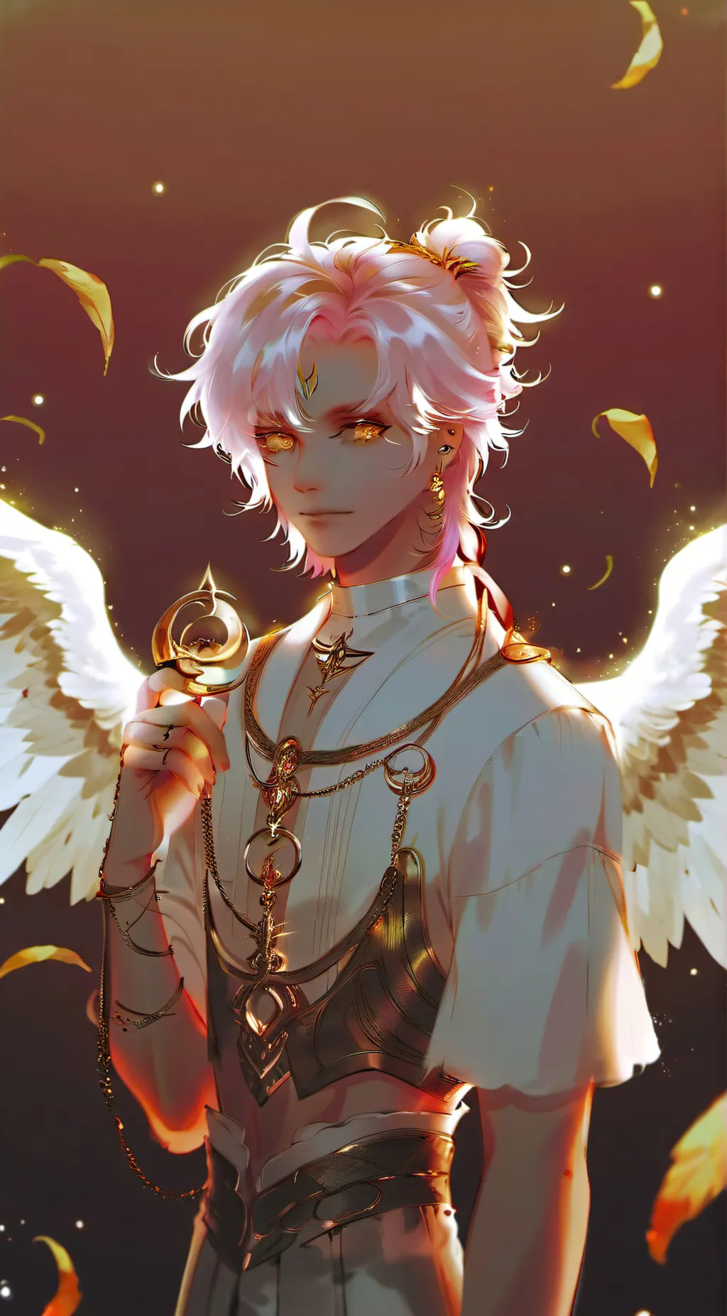 ai character: Apollo  background