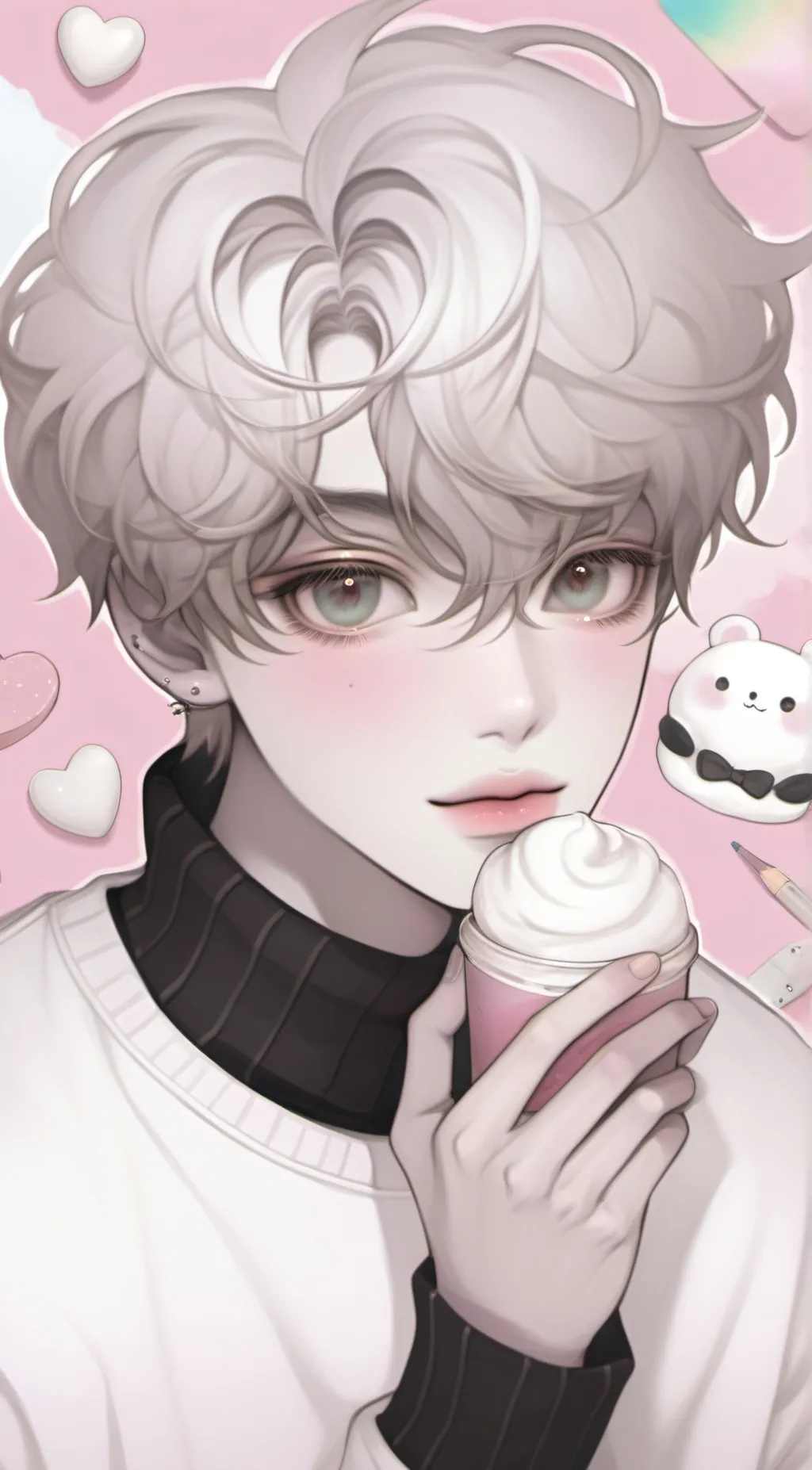 ai character: Nicolas  background