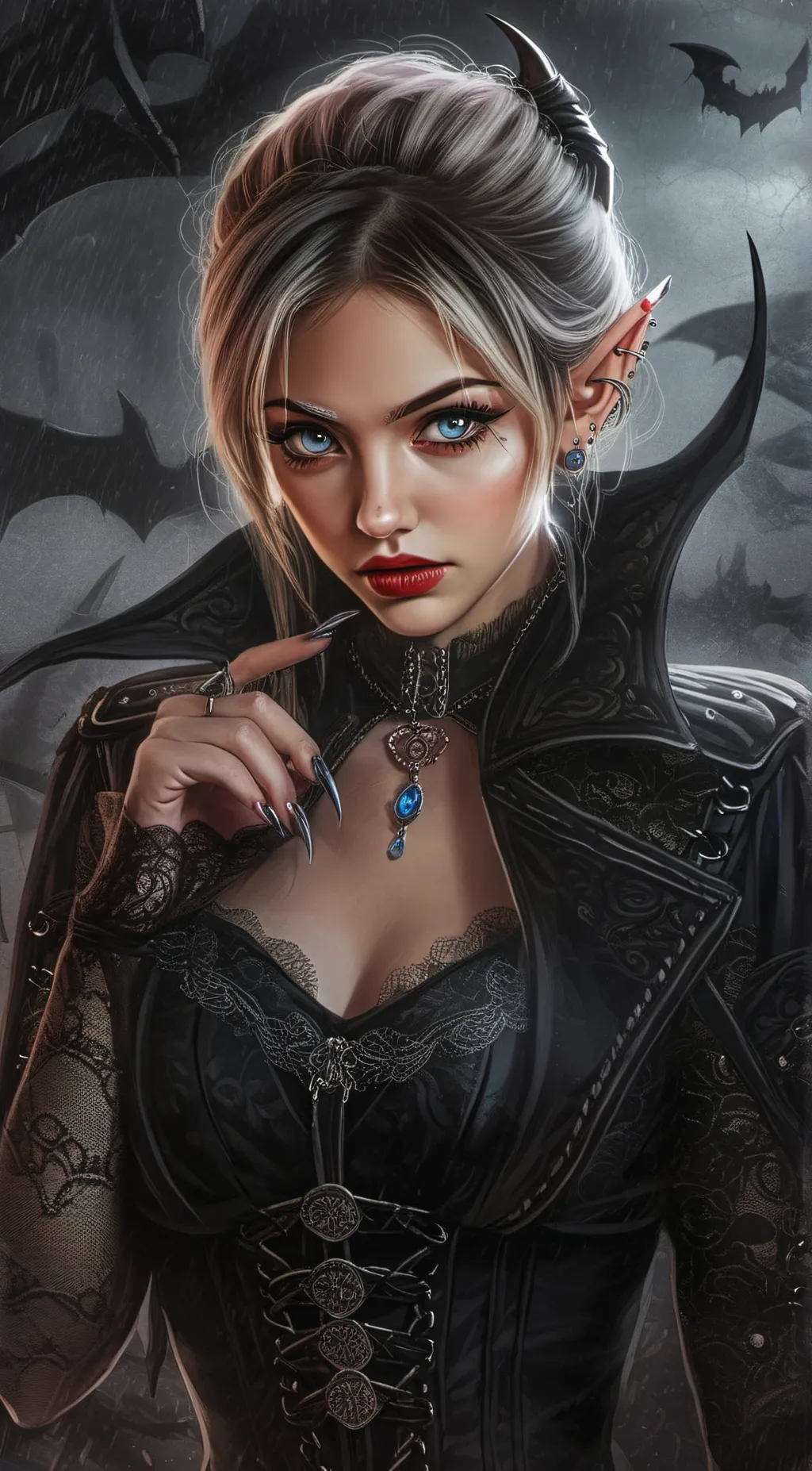 ai character: Sienna  background