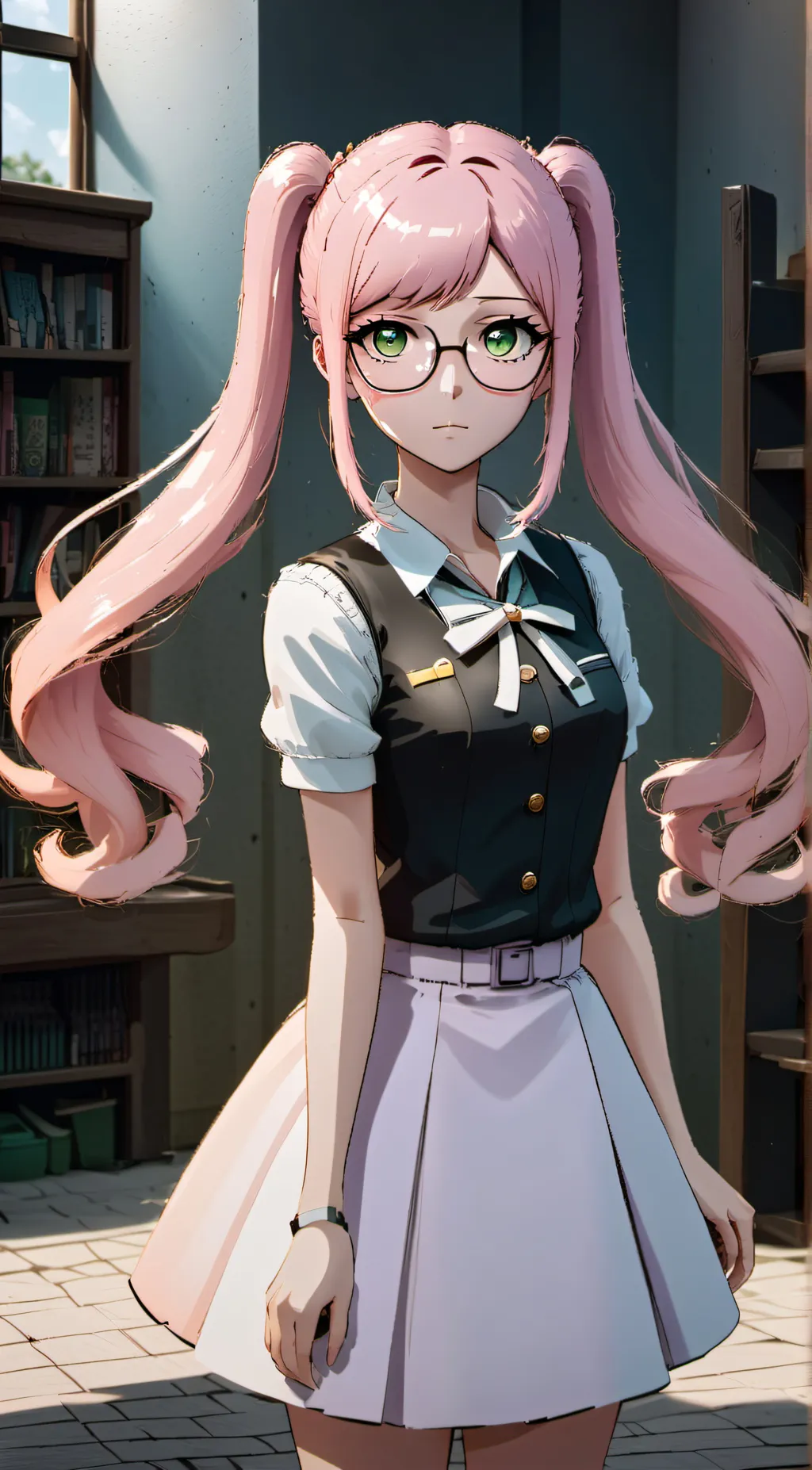 ai character: Shinderera background